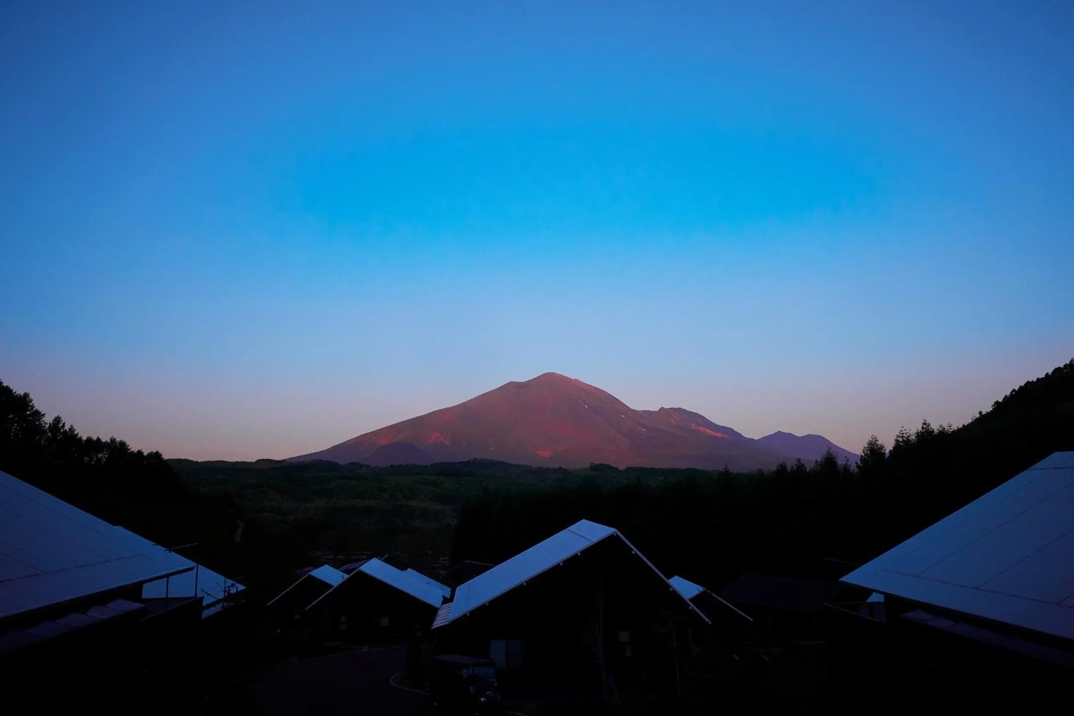 Natural landscape in Asama Kuzanbo