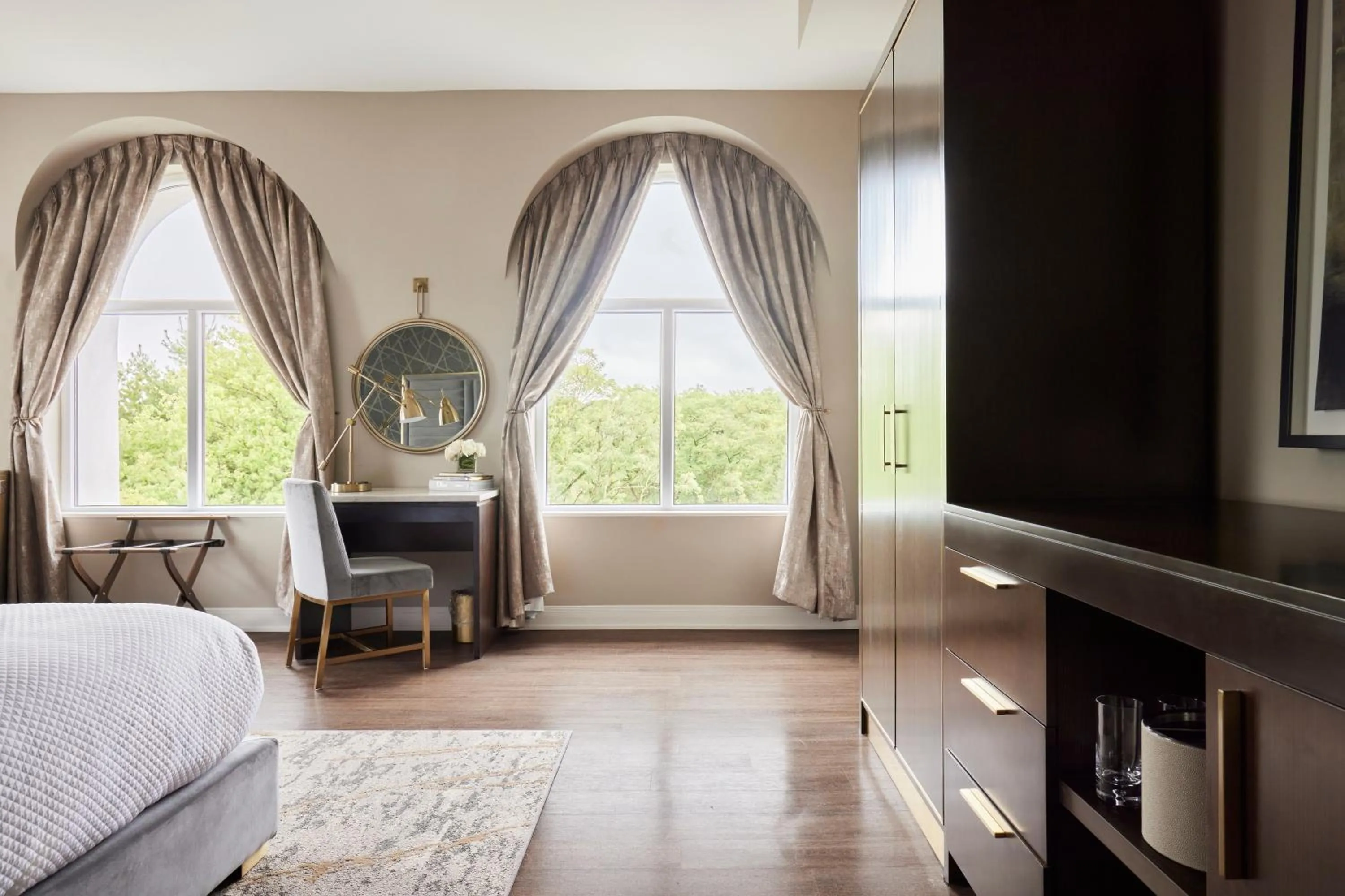 Photo of the whole room, Bed in The Chateau Grande Hotel