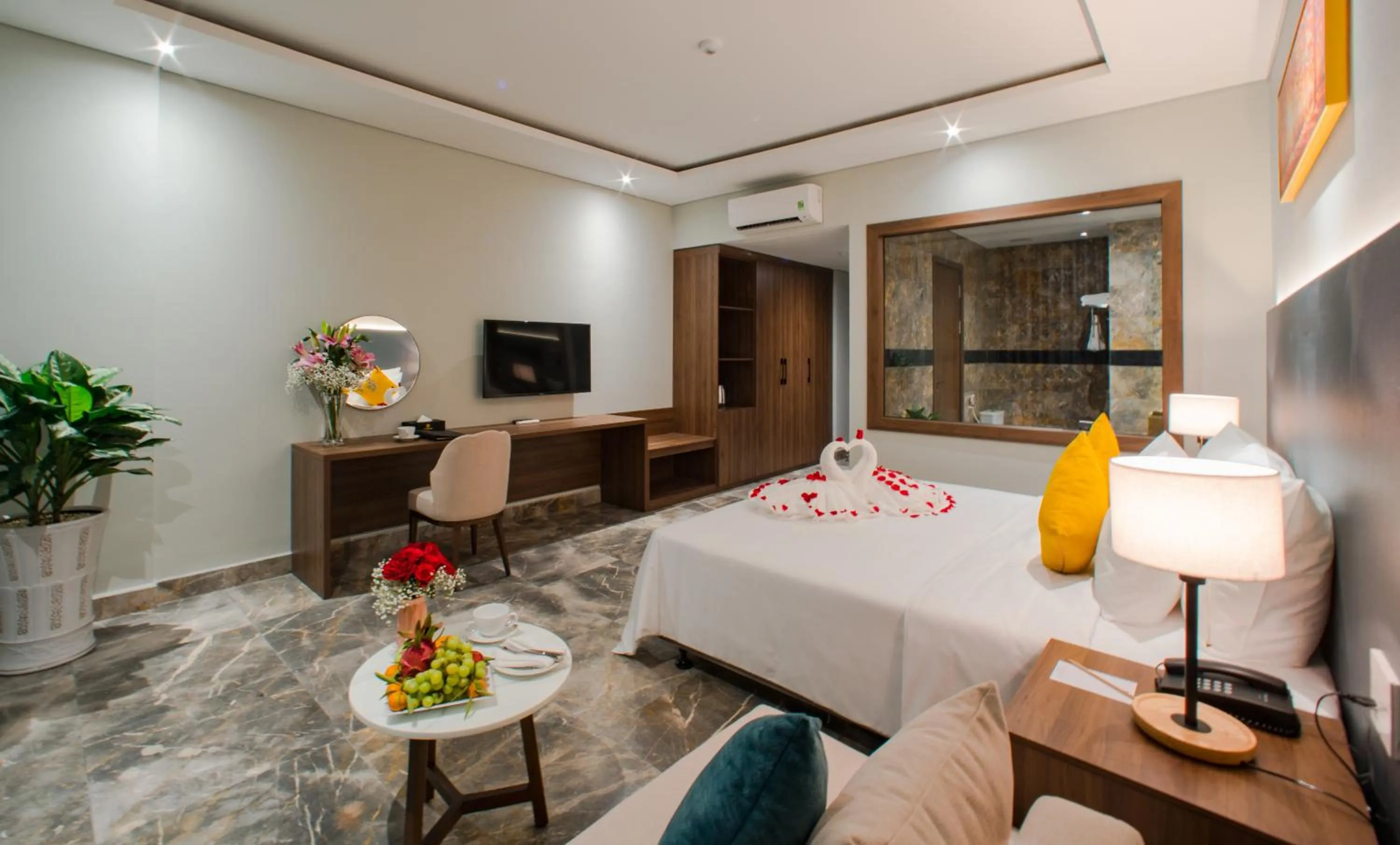 Photo of the whole room in PHU THANG GRAND HOTEL