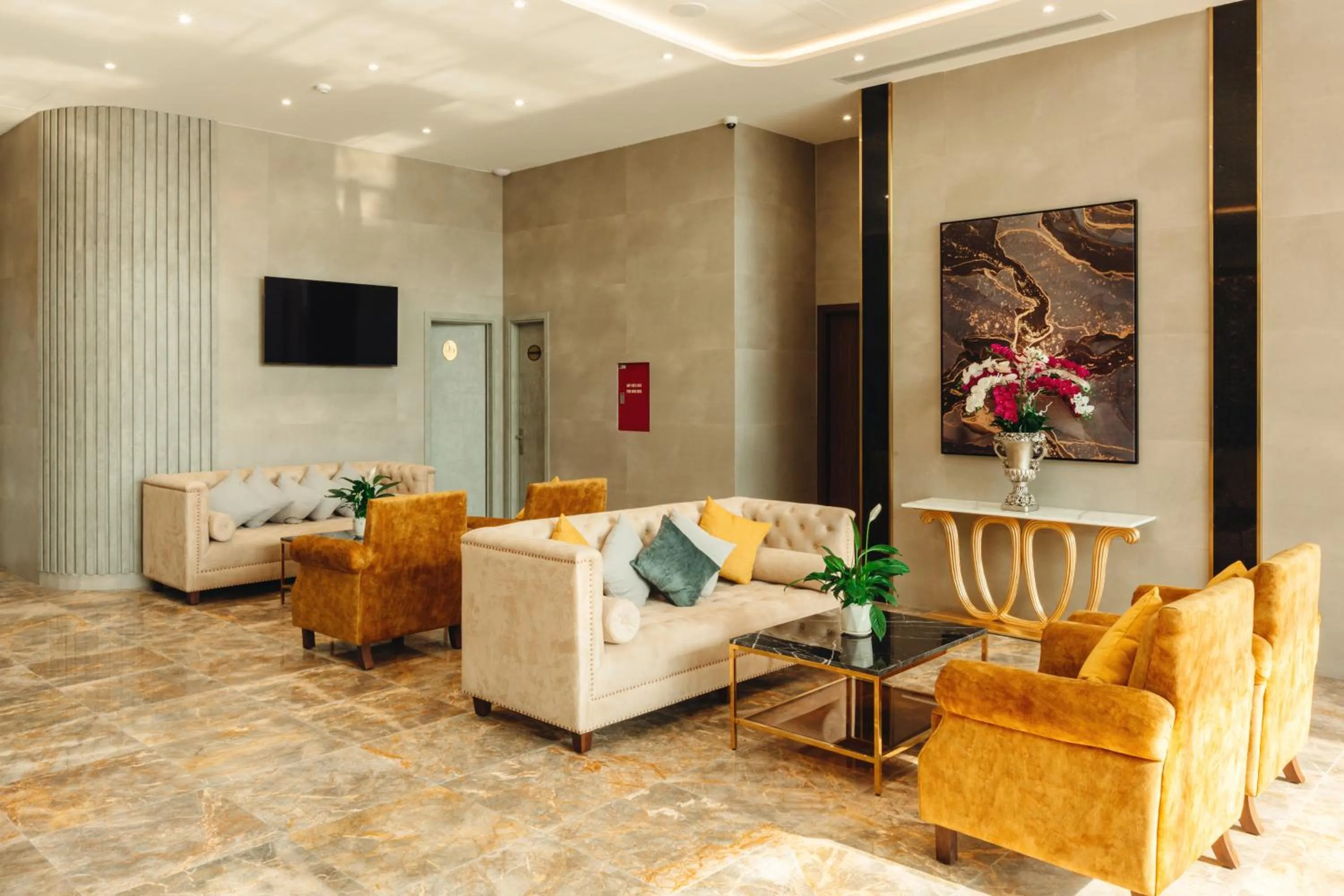 Lobby or reception in PHU THANG GRAND HOTEL