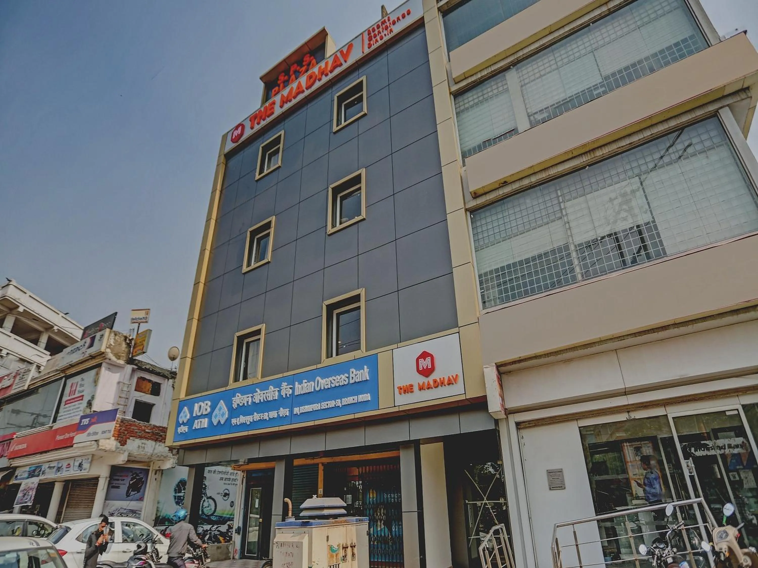 Facade/entrance in Townhouse The Madhav Sector 58 Noida Near ISKCON Temple Noida