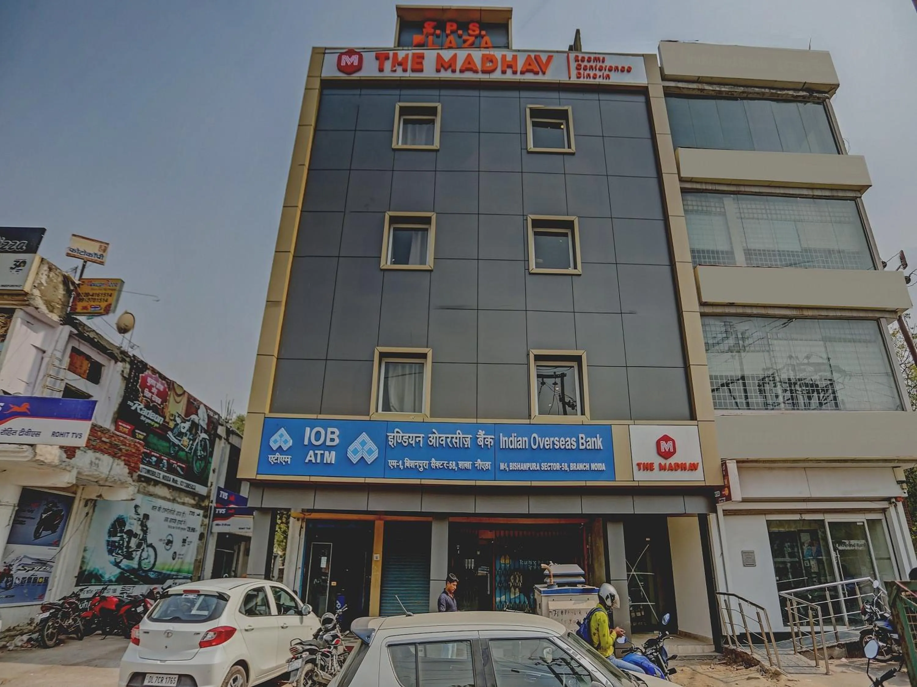 Facade/entrance in Townhouse The Madhav Sector 58 Noida Near ISKCON Temple Noida