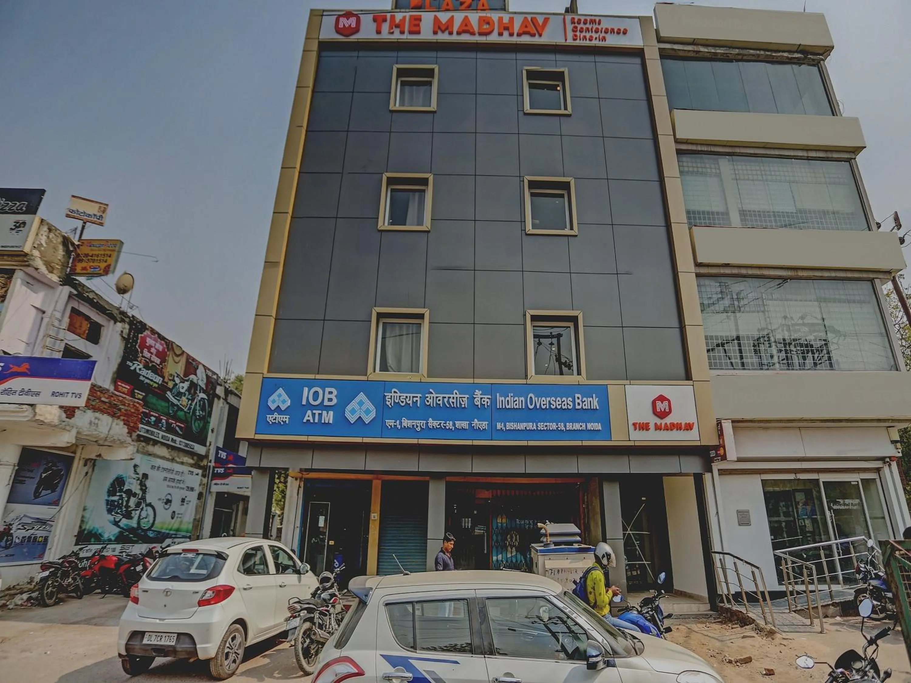 Facade/entrance in Townhouse The Madhav Sector 58 Noida Near ISKCON Temple Noida