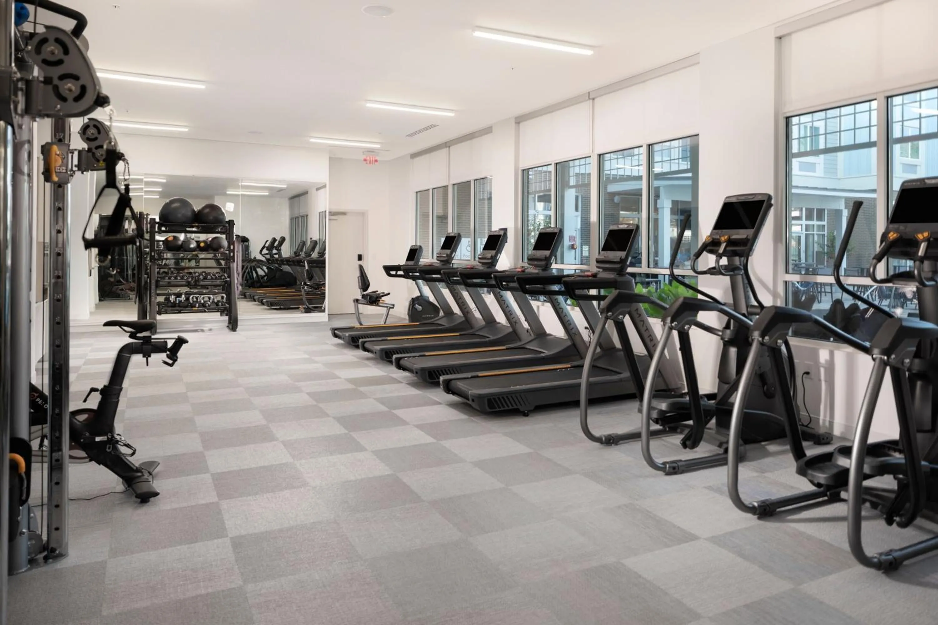 Fitness centre/facilities in SpringHill Suites by Marriott Amelia Island