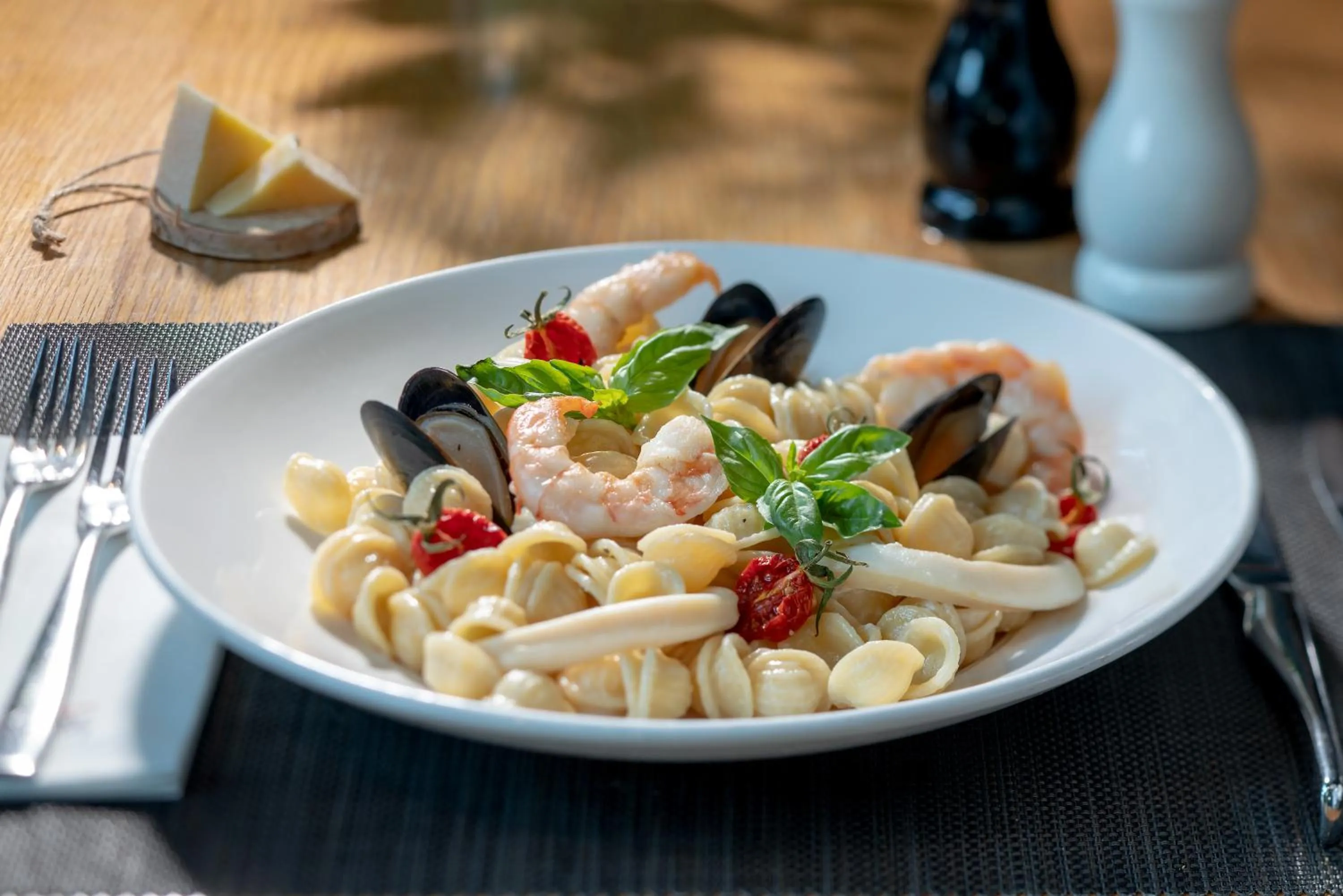 Food close-up in Elexus Hotel Resort & Spa & Casino