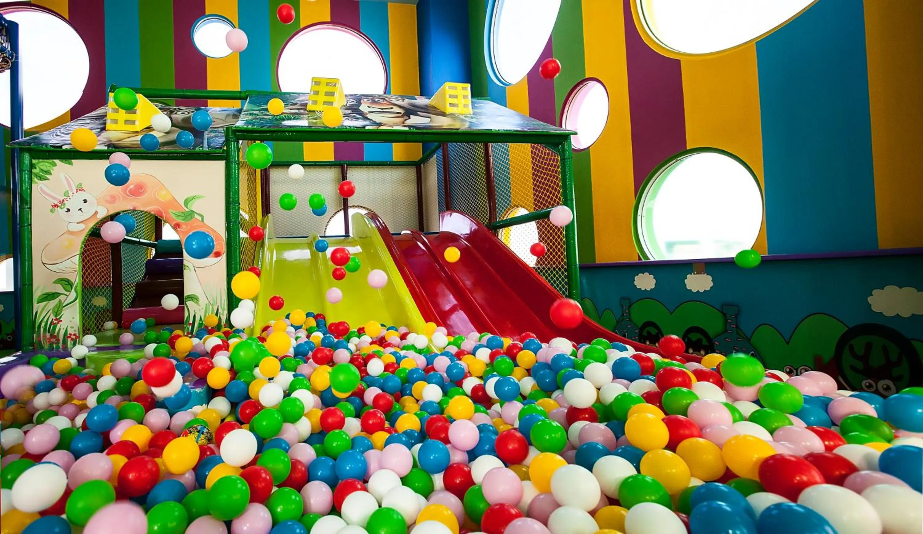 Children play ground in Elexus Hotel Resort & Spa & Casino