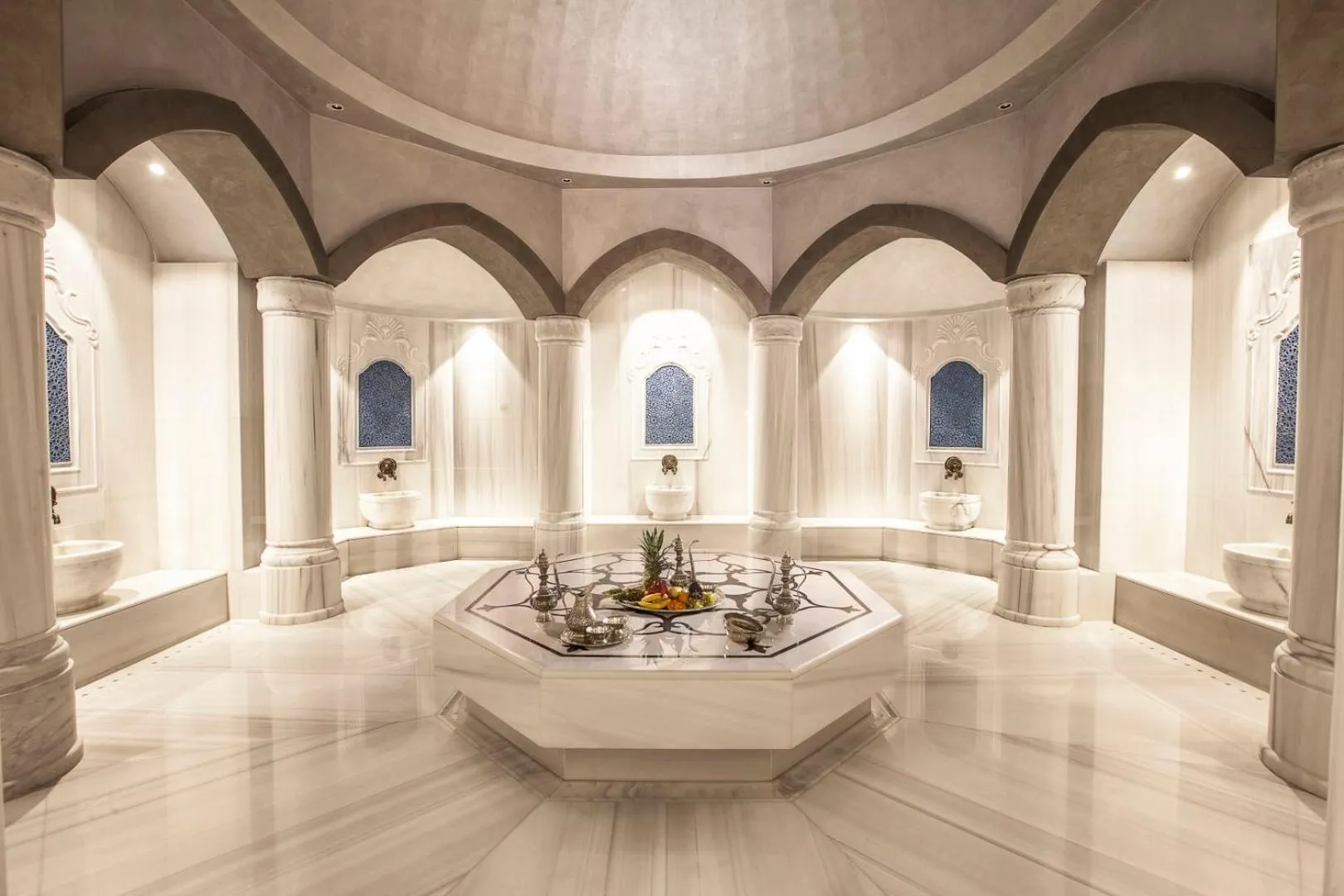 Steam room in Elexus Hotel Resort & Spa & Casino