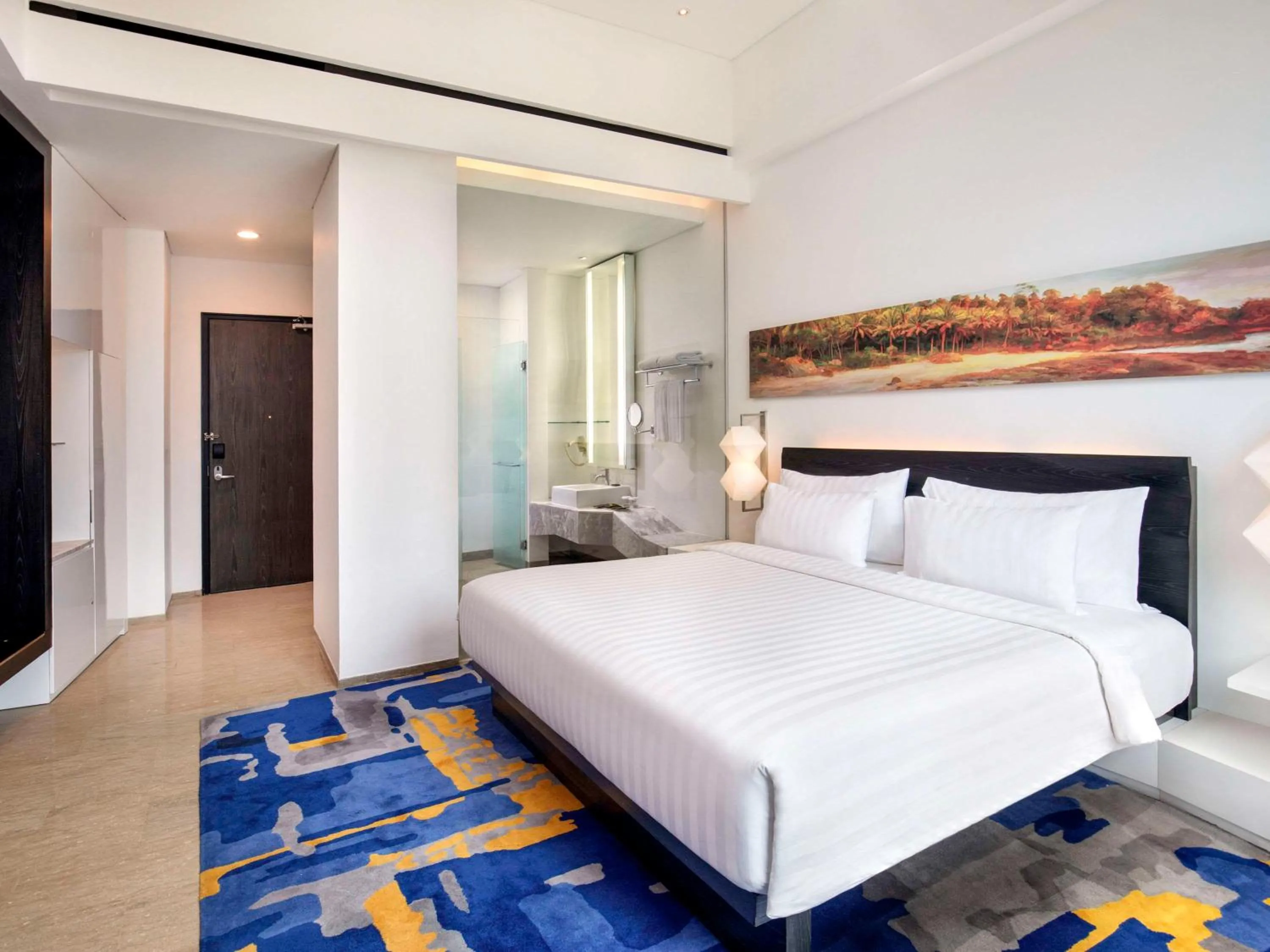 Superior King Room with Ocean View in Novotel Lampung