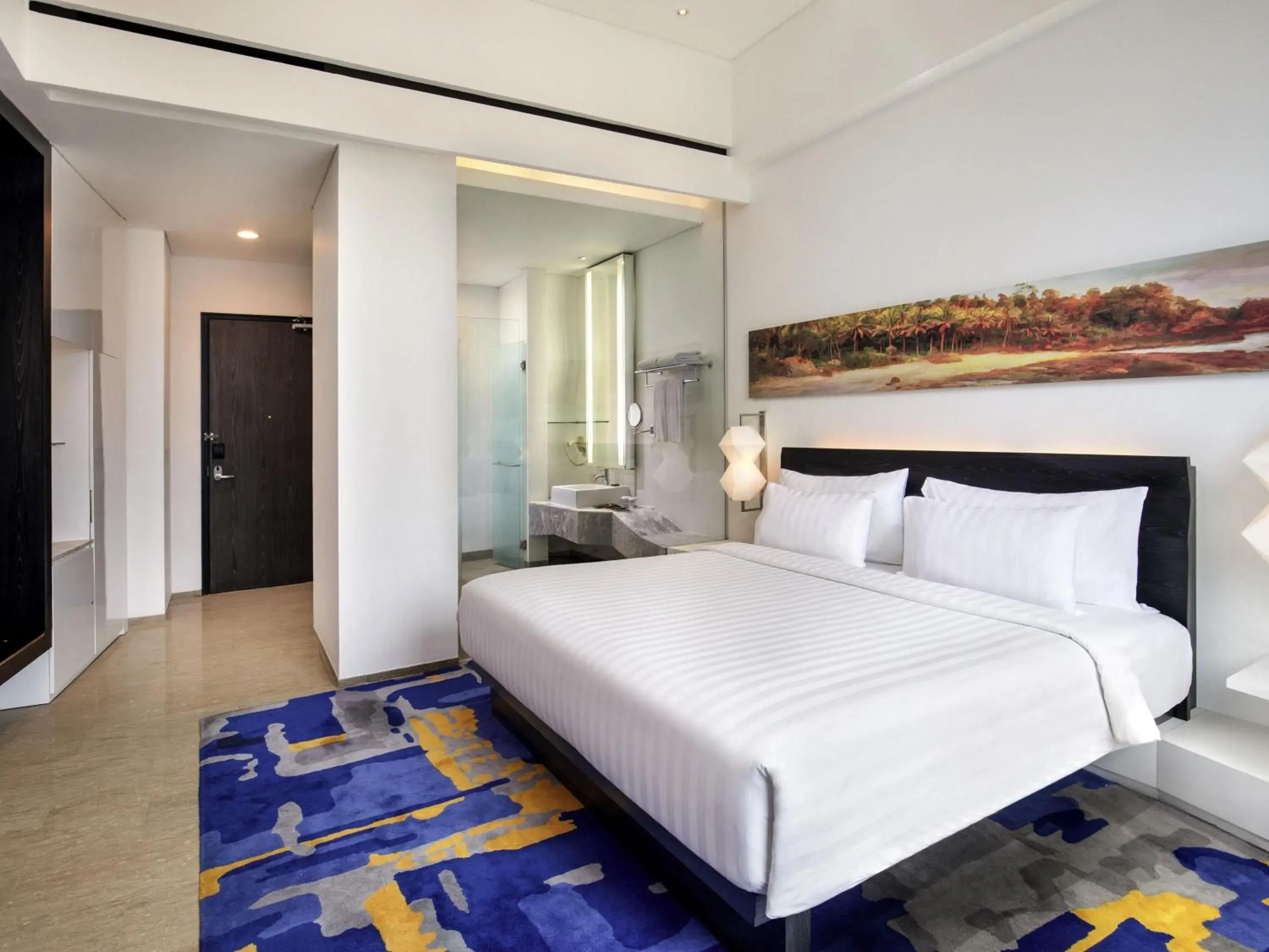 Superior King Room with Mountain View in Novotel Lampung Superior King Room with Mountain View in Novotel Lampung