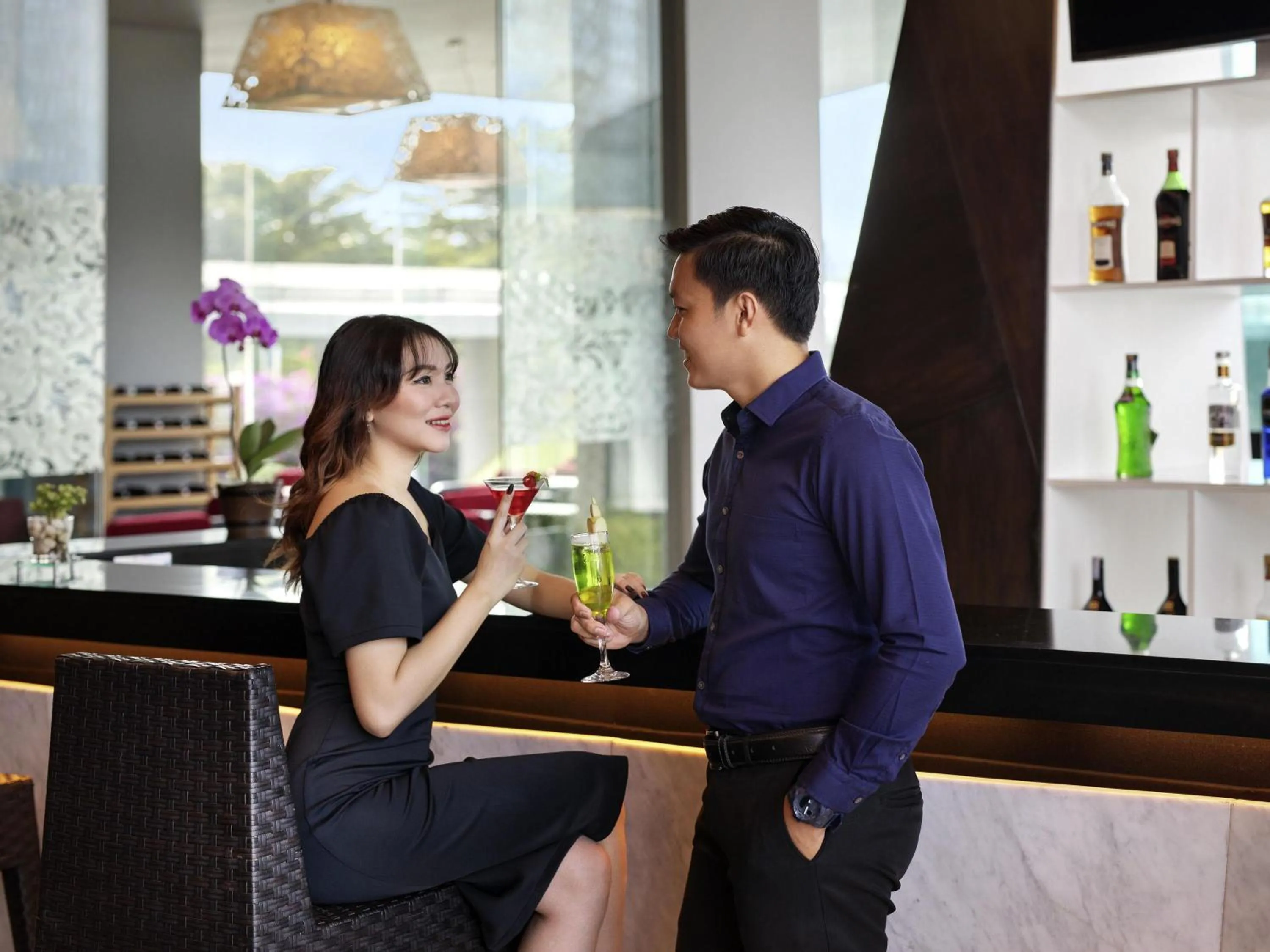 Lounge or bar in Novotel Lampung