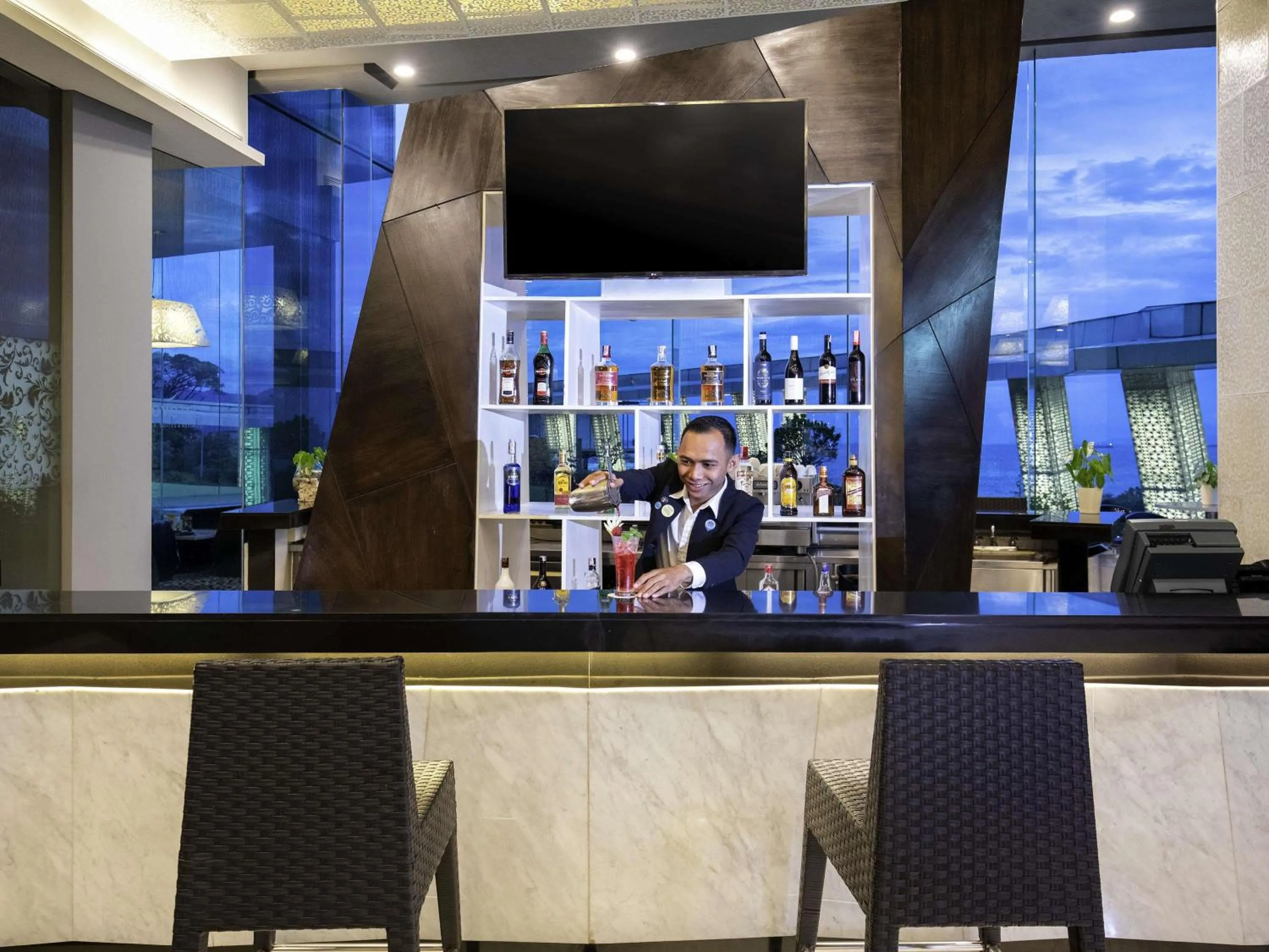 Lounge or bar in Novotel Lampung
