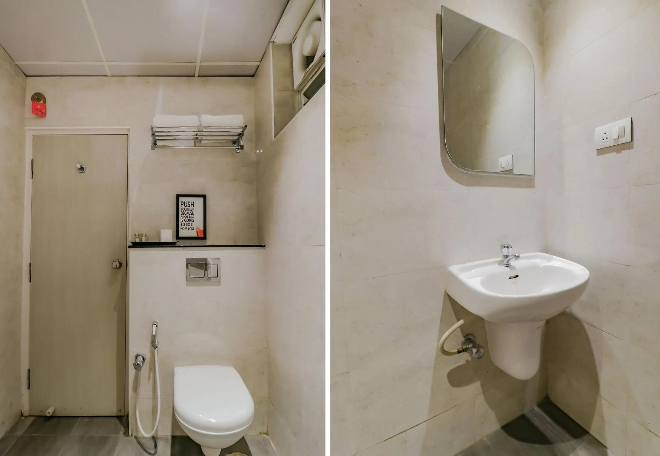 Bathroom in Capital O Royal Keys Near Brookfield Mall, AECS Layout