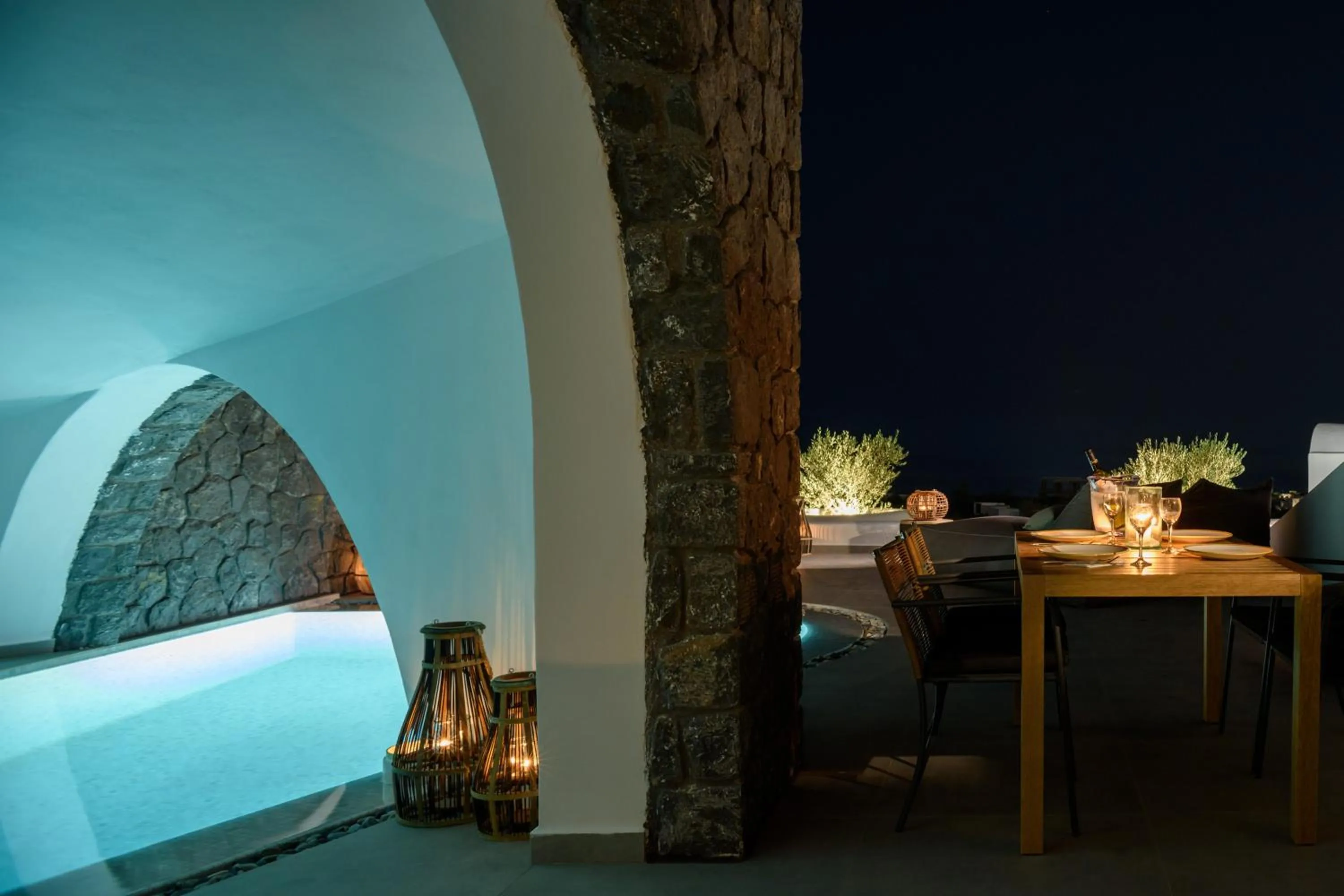 Patio in Este Luxury Suites