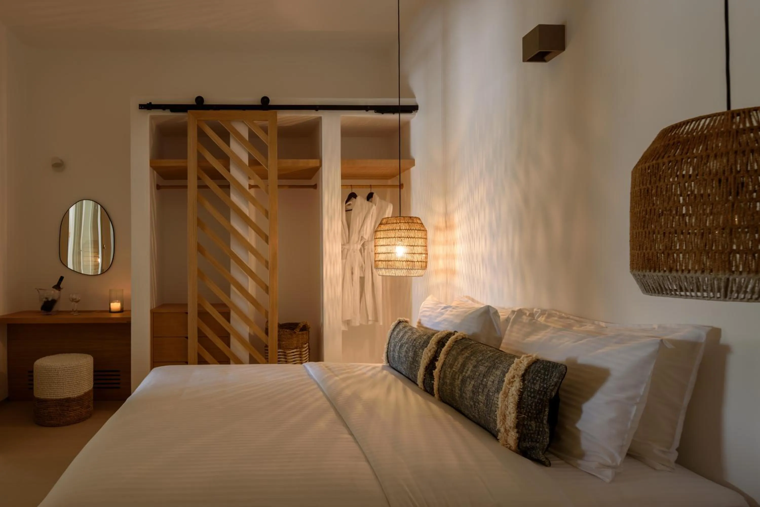 Bed in Este Luxury Suites