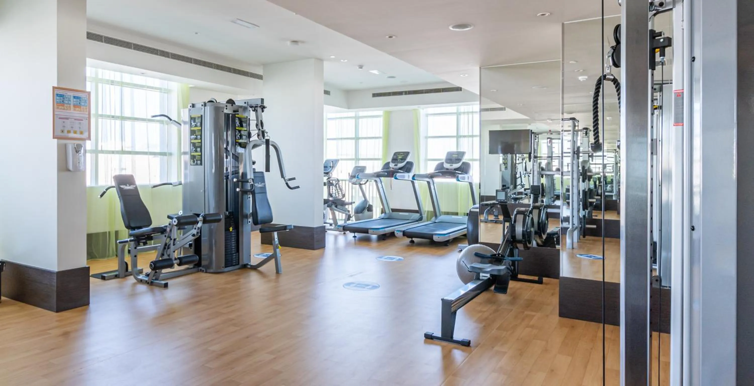 Fitness centre/facilities in Gravity Hotel Abu Dhabi