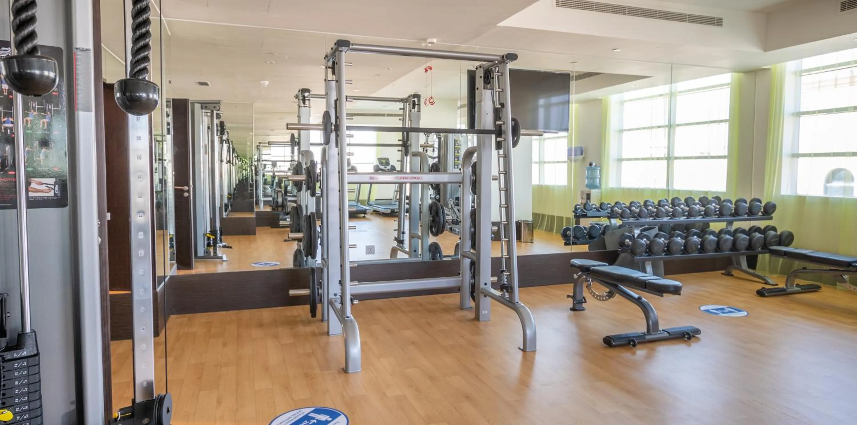Fitness centre/facilities in Gravity Hotel Abu Dhabi