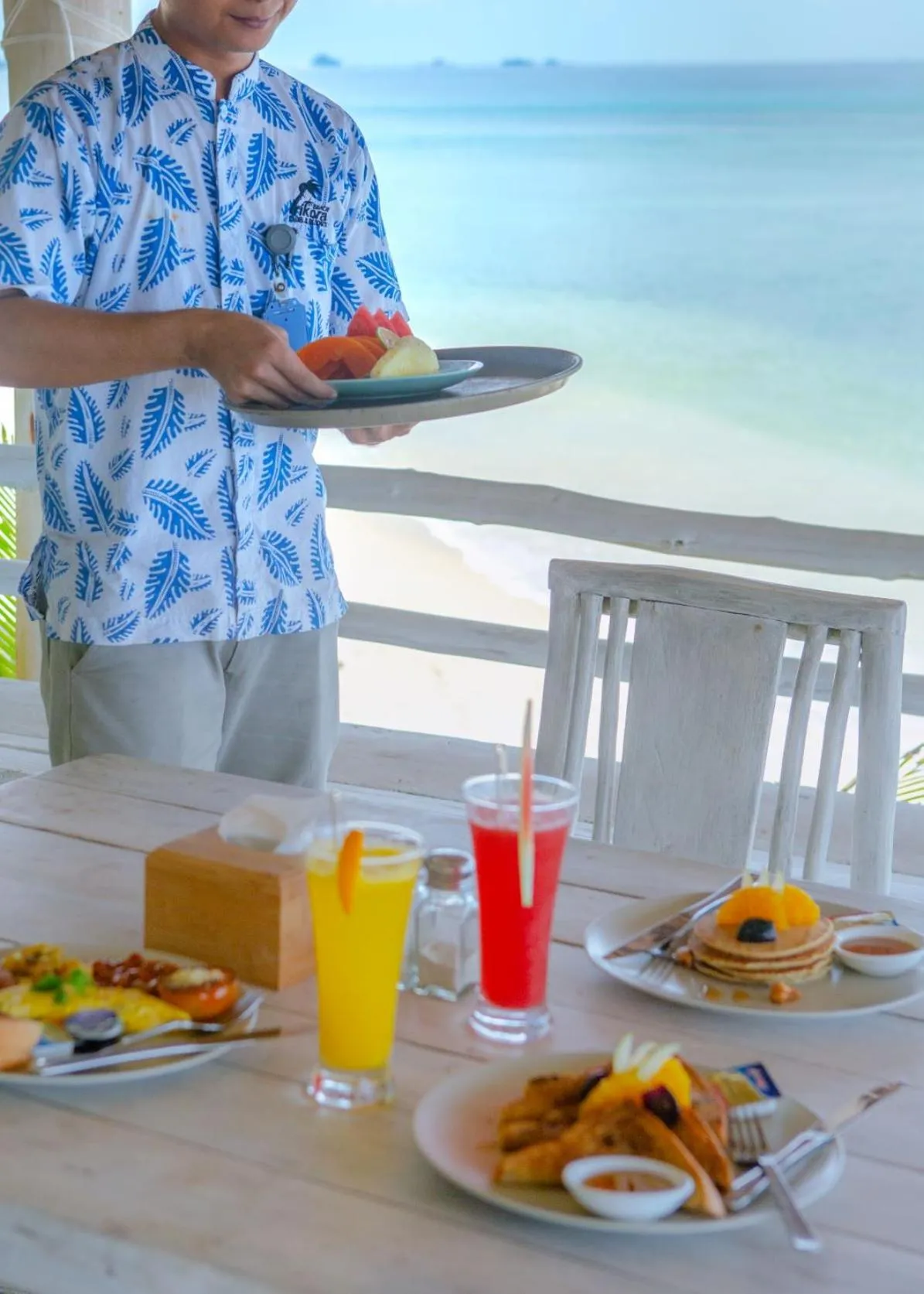 Breakfast in Trikora Beach Club and Resort