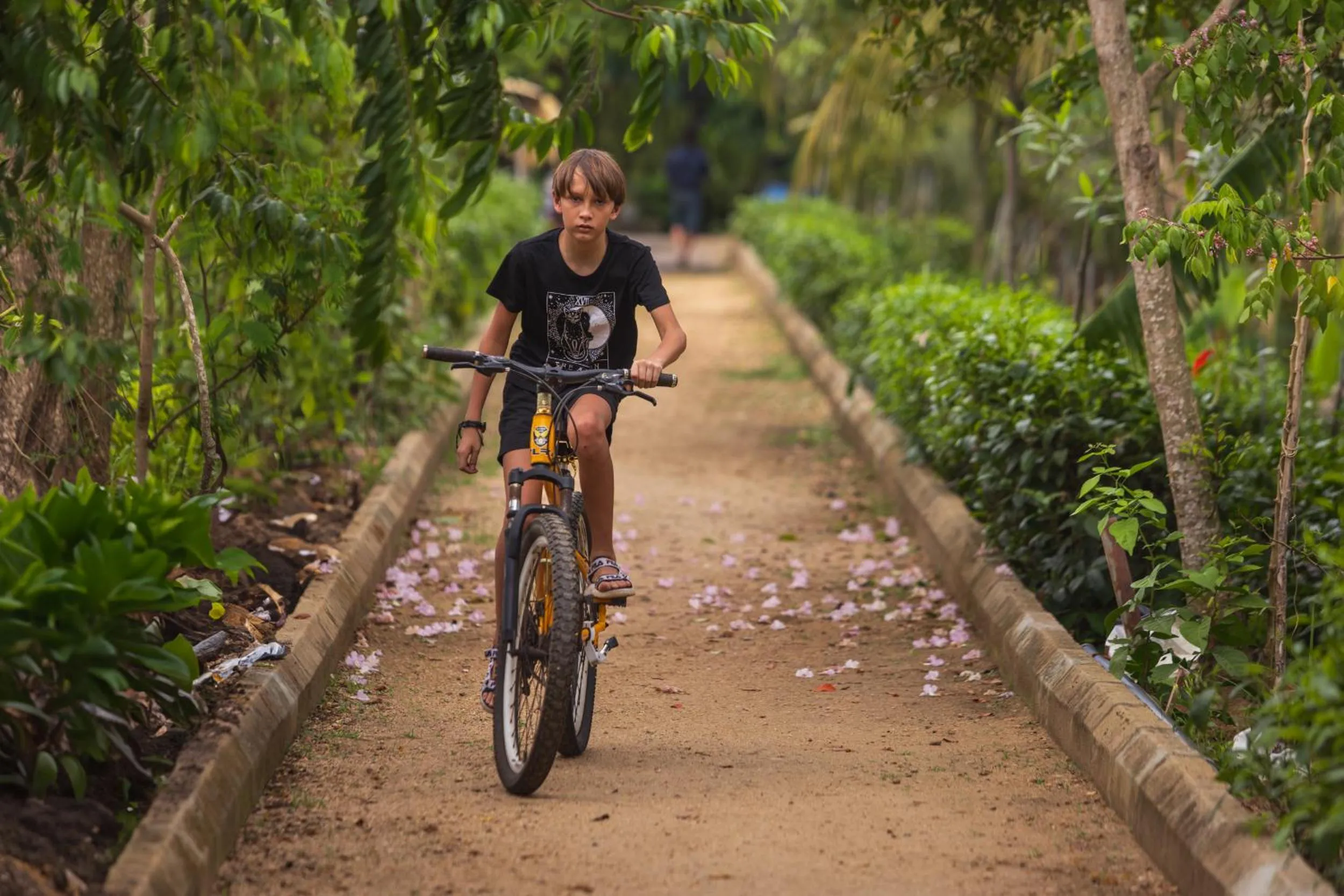 Cycling in Bolagala Agro Floating Resort