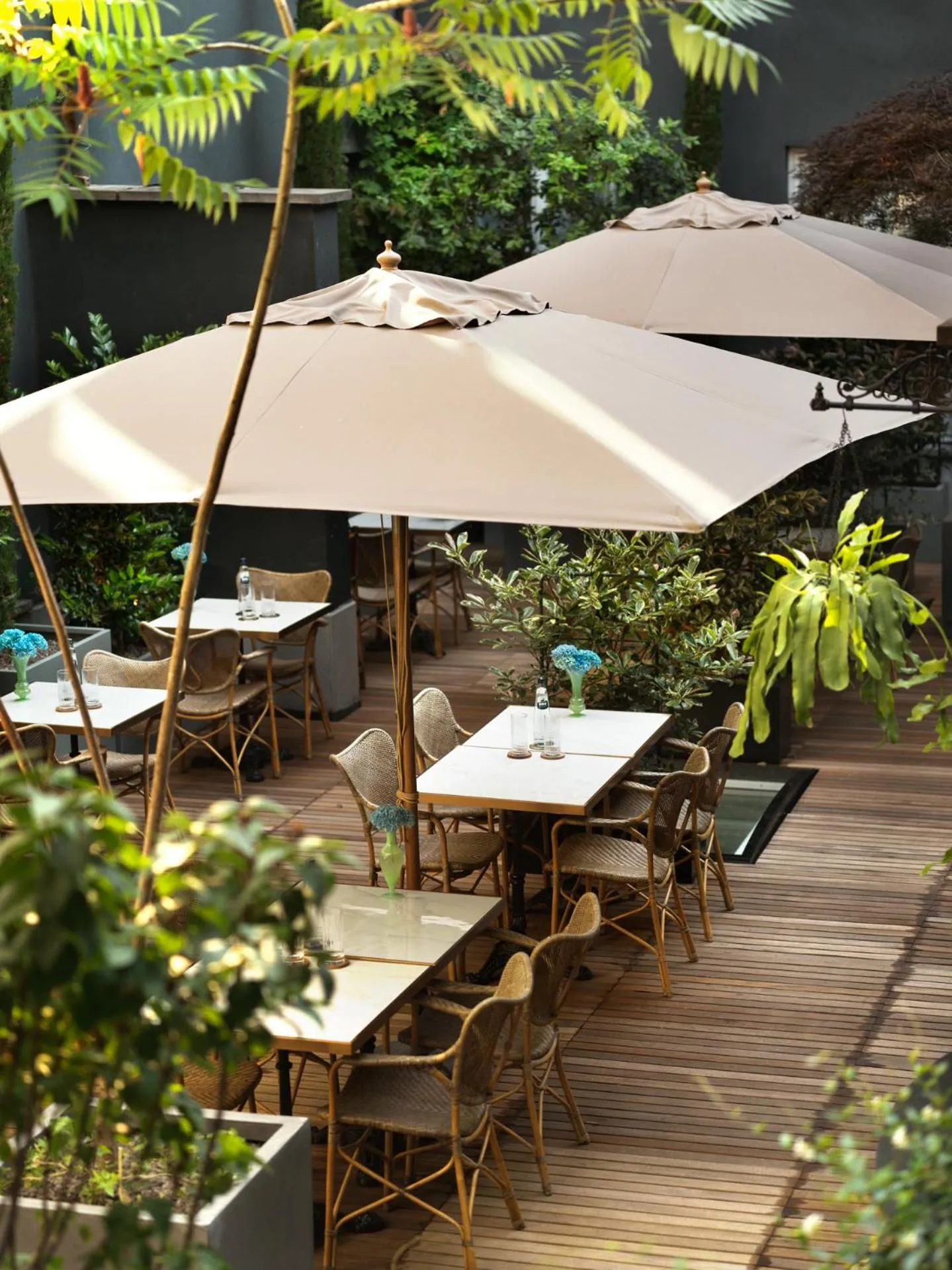 Patio in Juliana Hotel & Spa - Brussels Centre