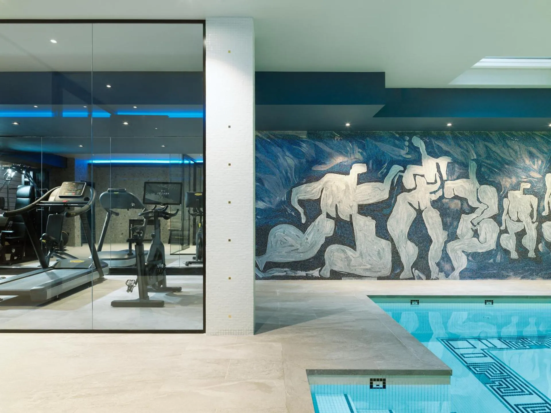 Fitness centre/facilities in Juliana Hotel & Spa - Brussels Centre