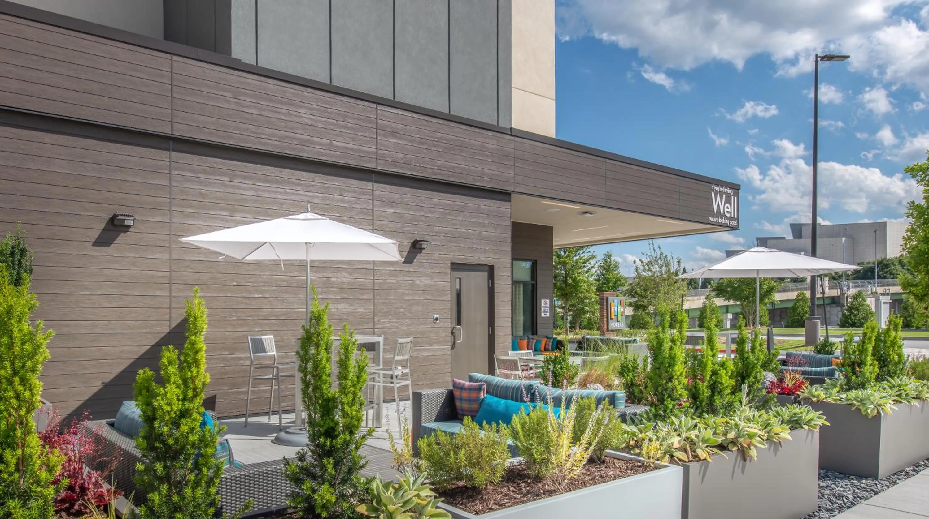 Patio in EVEN Hotel Atlanta - Cobb Galleria by IHG