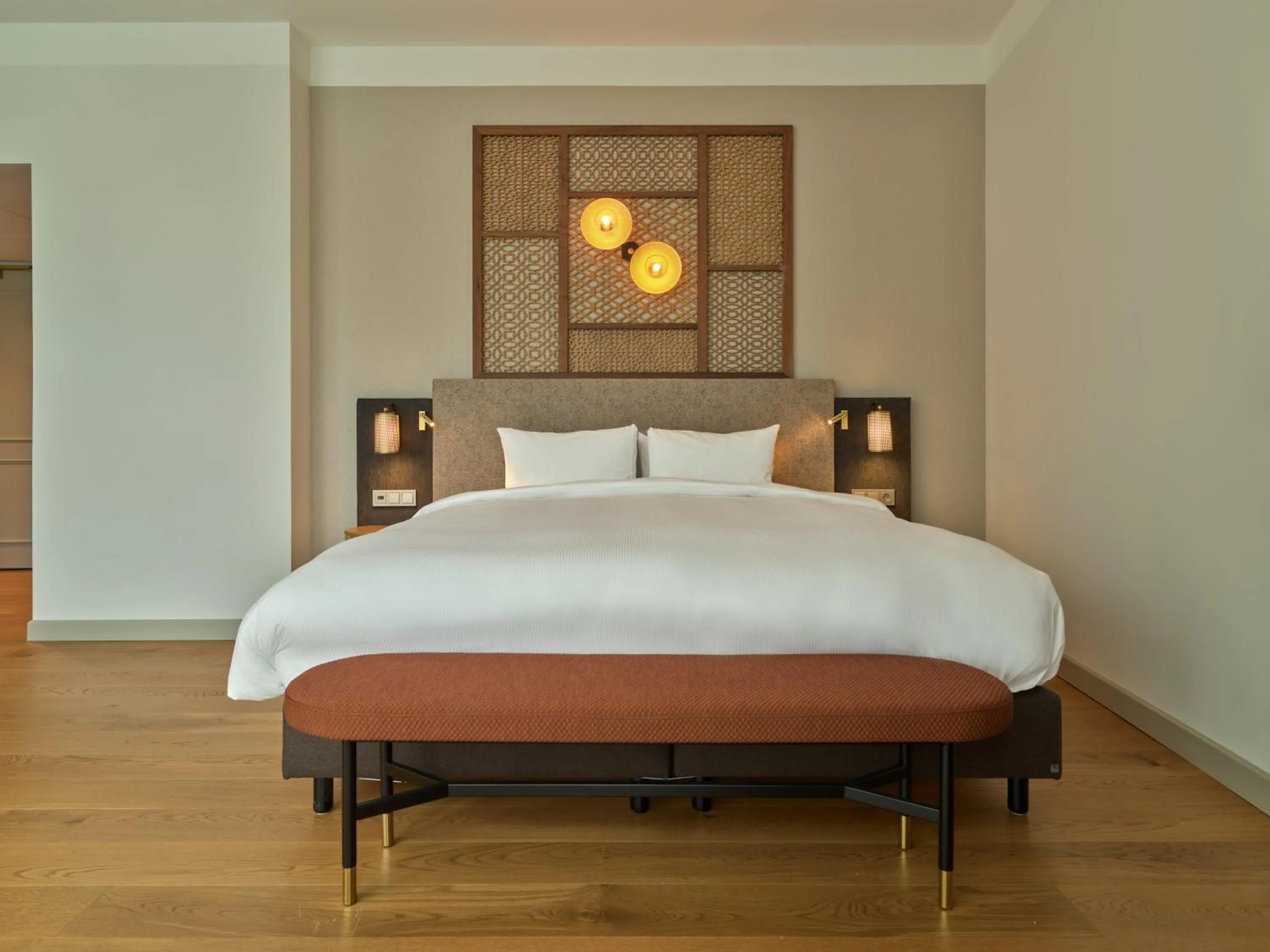 Bedroom, Bed in voco The Hague by IHG