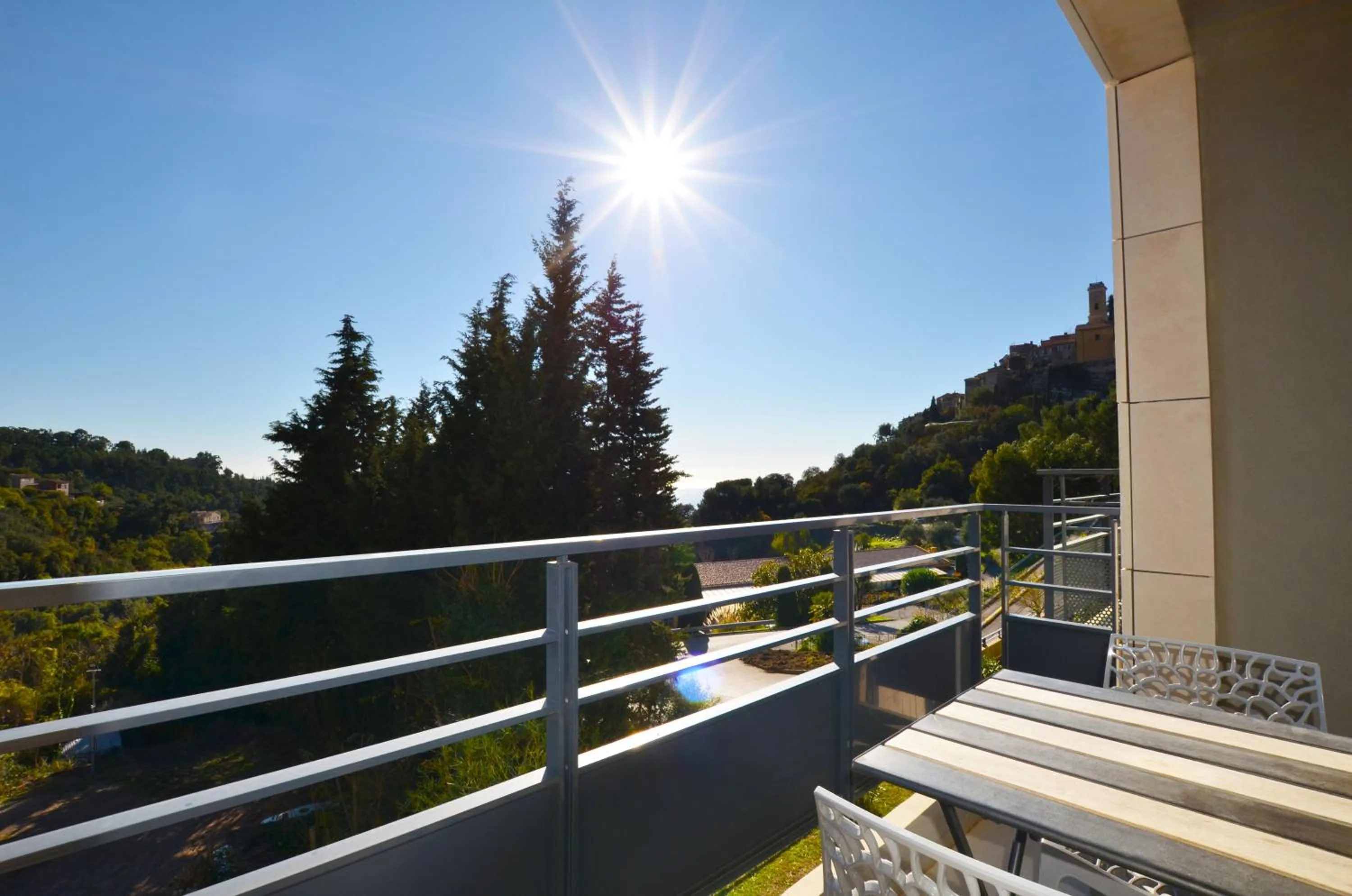 Balcony/Terrace in La Perle d'Eze - Aparthotel