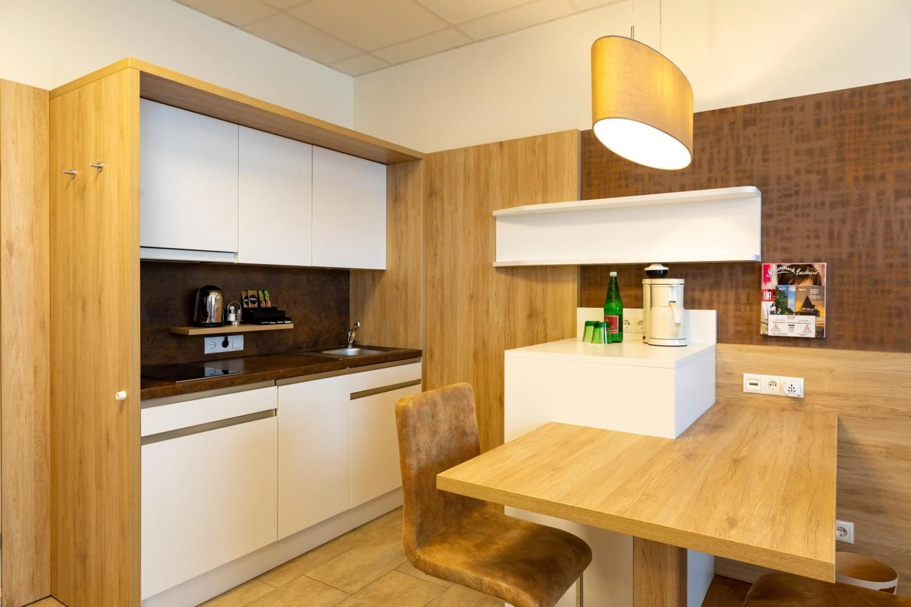 Kitchen or kitchenette in Hotel Süd Graz