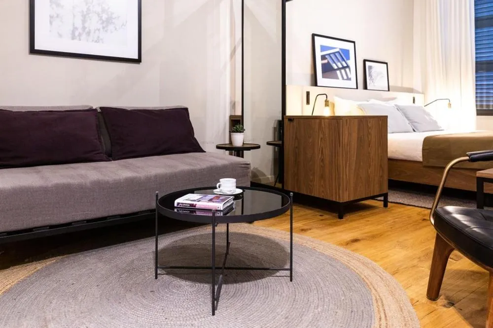 Seating area, Bed in Guest House de la Valette