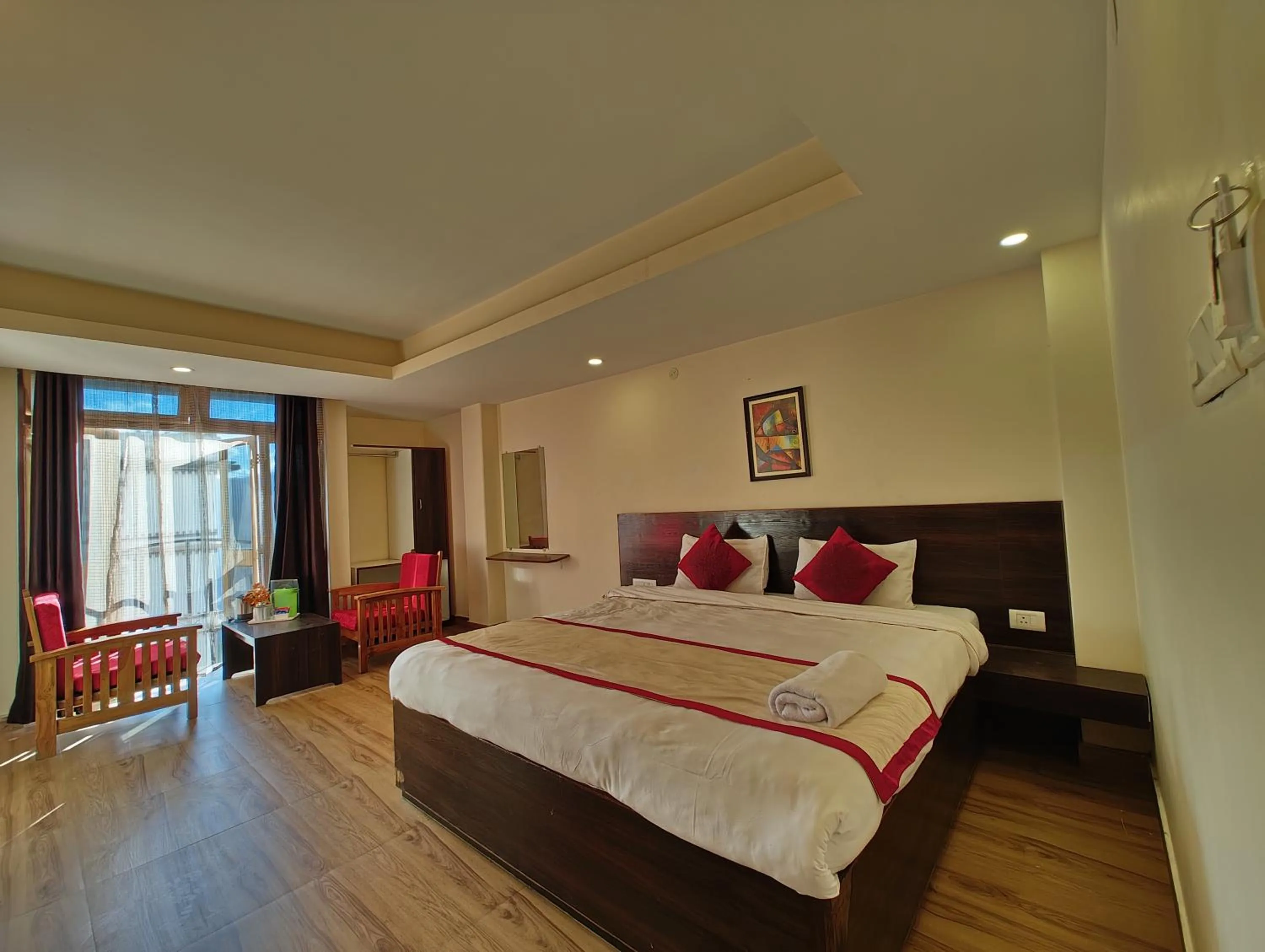 Bedroom in Hotel The Narayani Continental