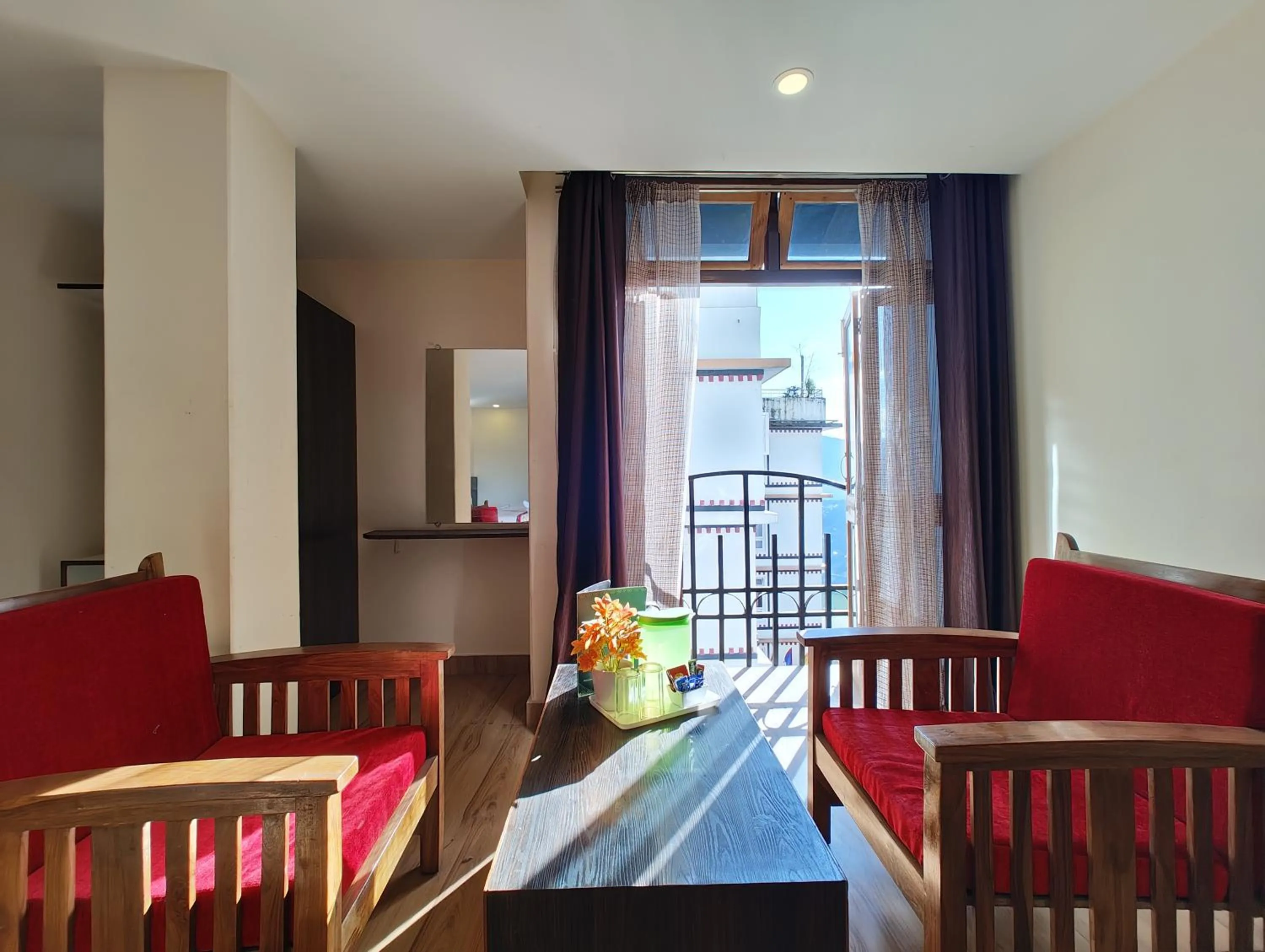 Balcony/Terrace in Hotel The Narayani Continental