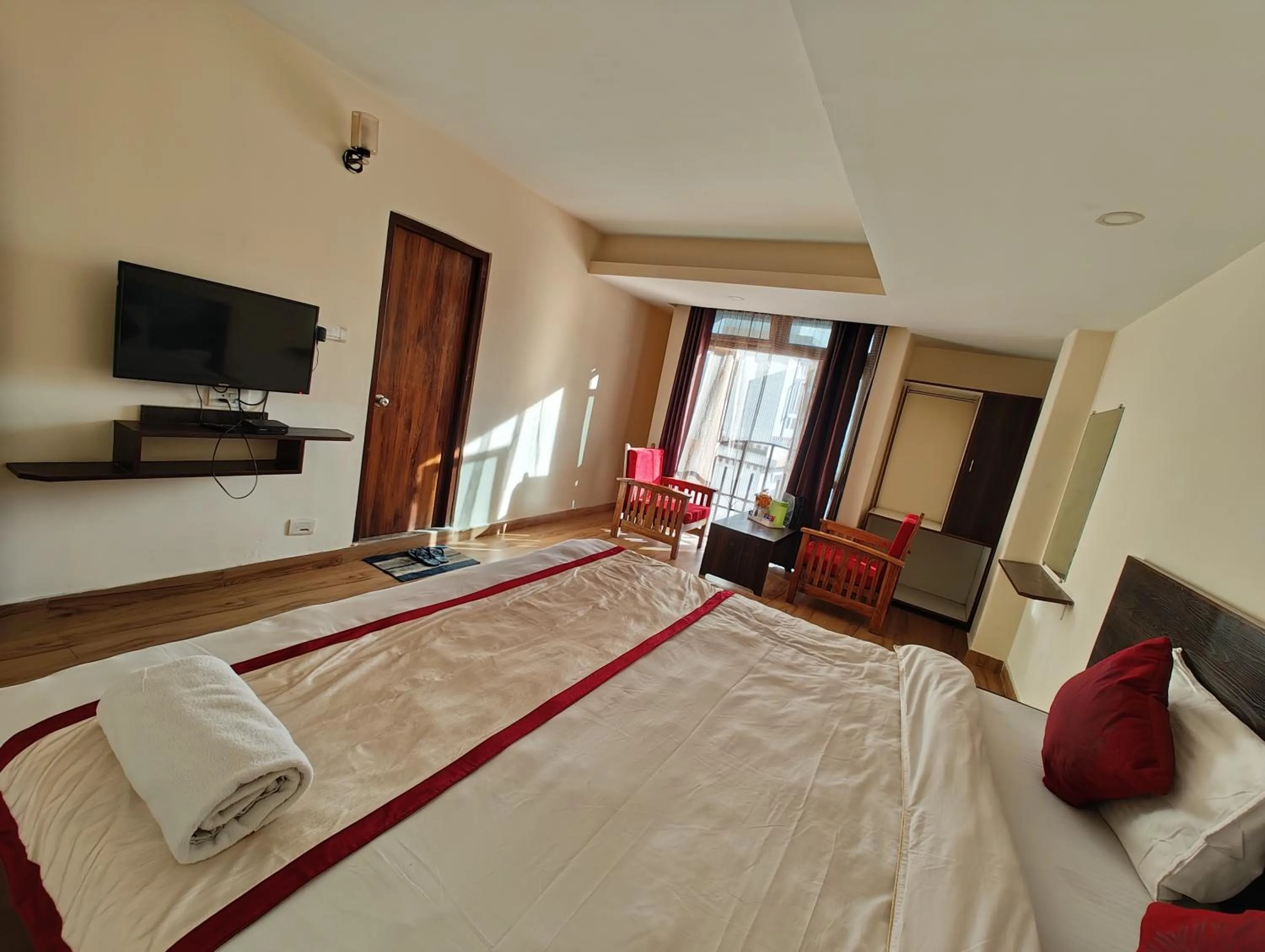 Bedroom in Hotel The Narayani Continental