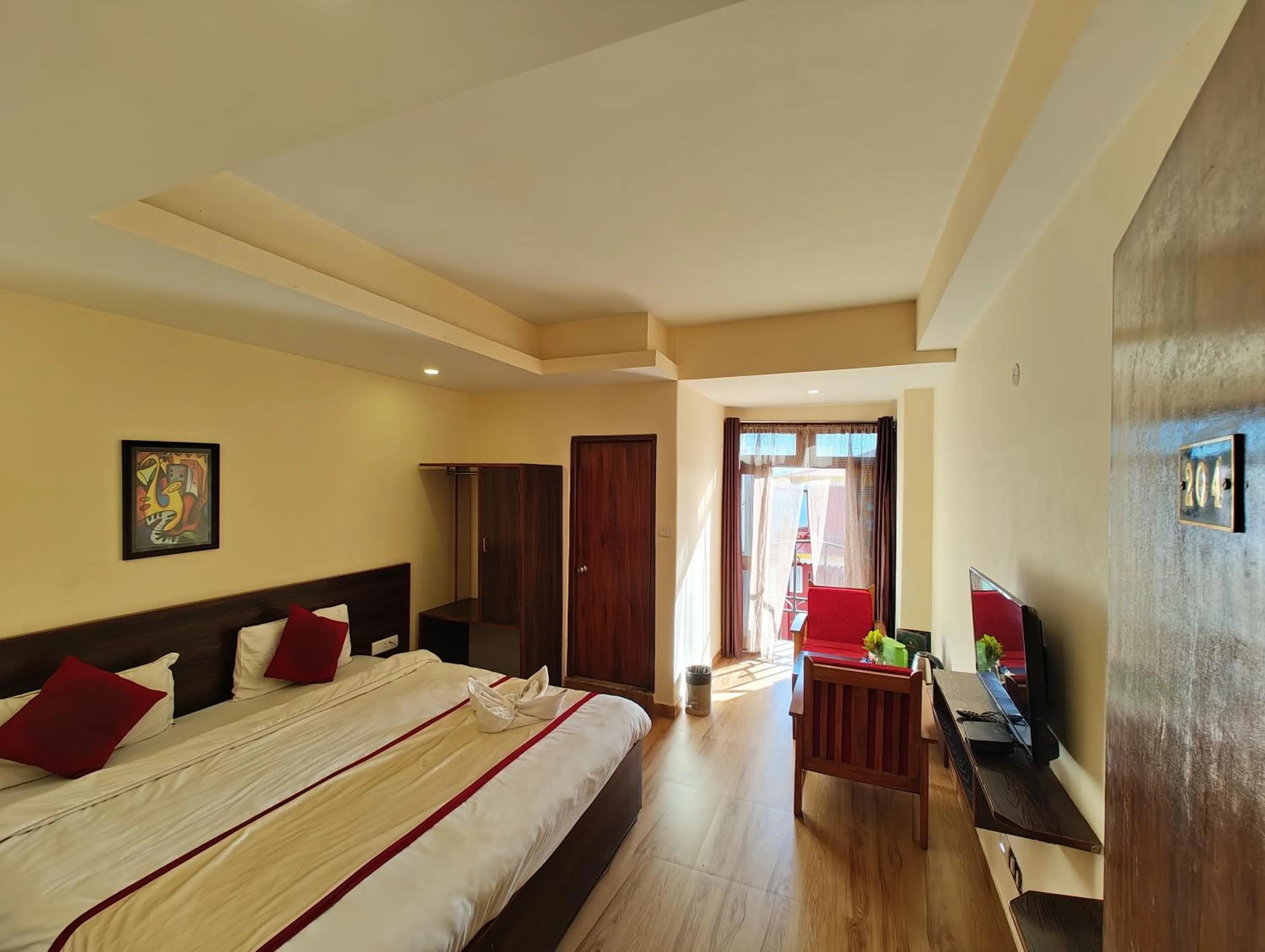 Bedroom in Hotel The Narayani Continental