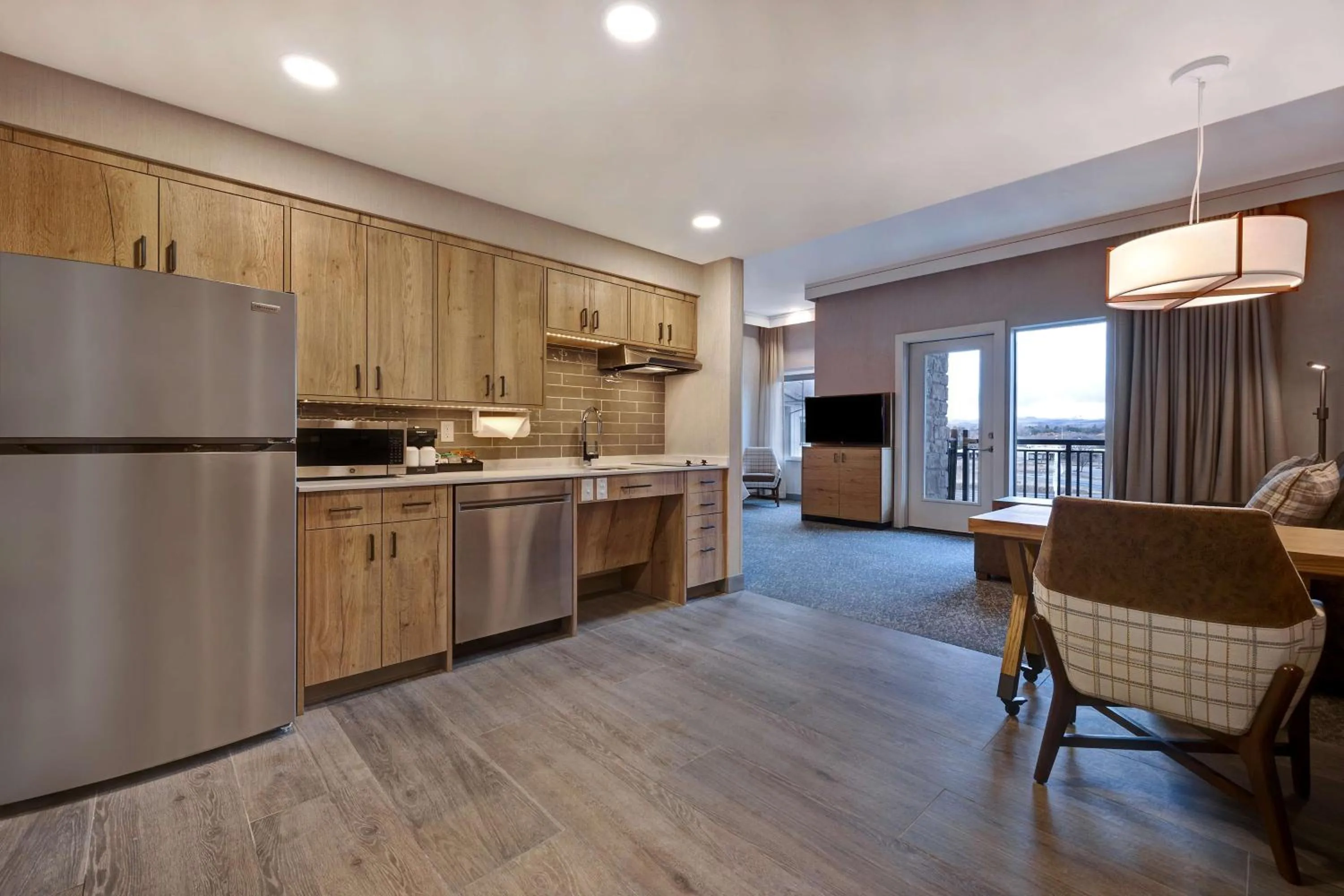 Kitchen or kitchenette in Homewood Suites By Hilton Eagle Boise, Id