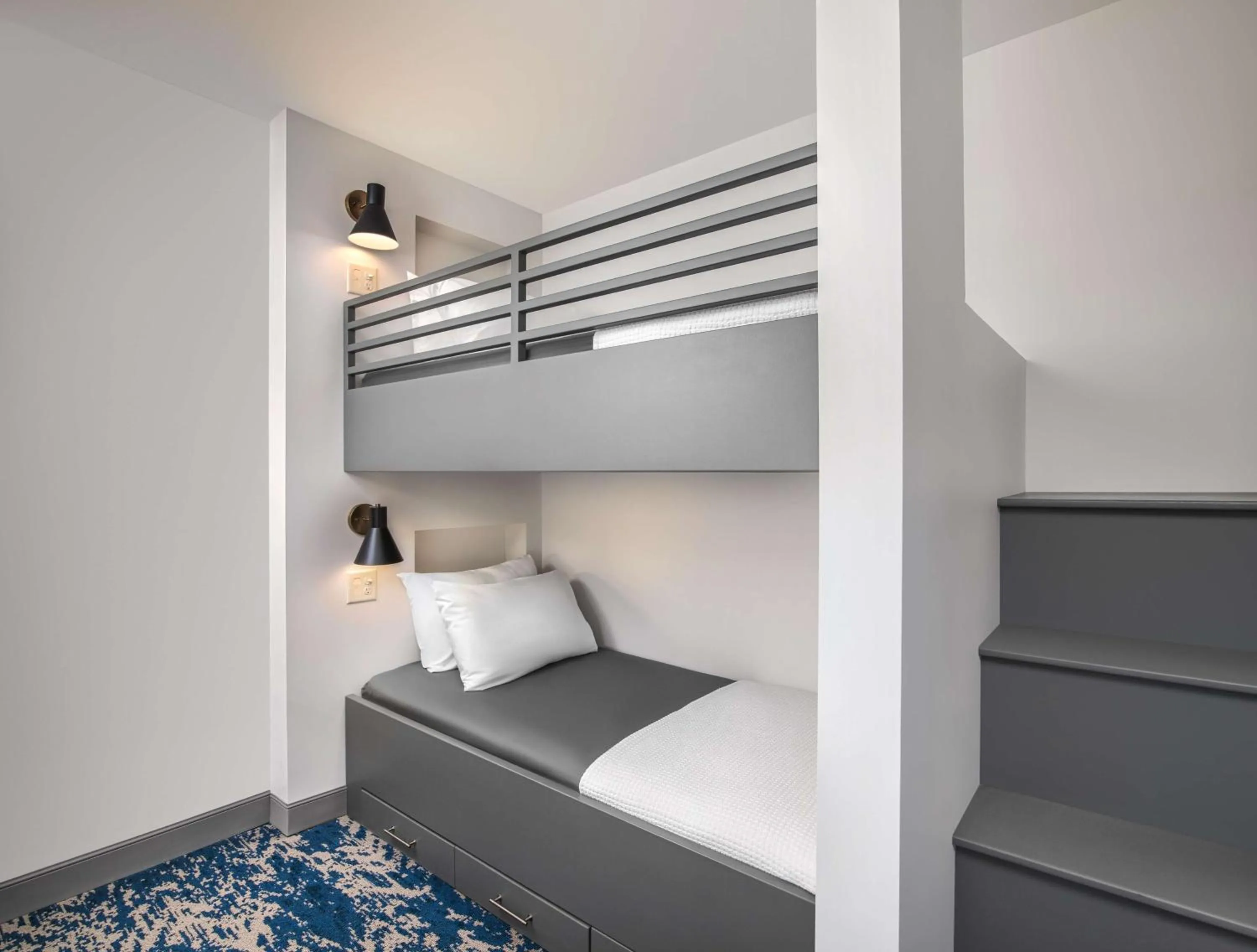 Bed in Hotel Elkhart, Tapestry Collection By Hilton