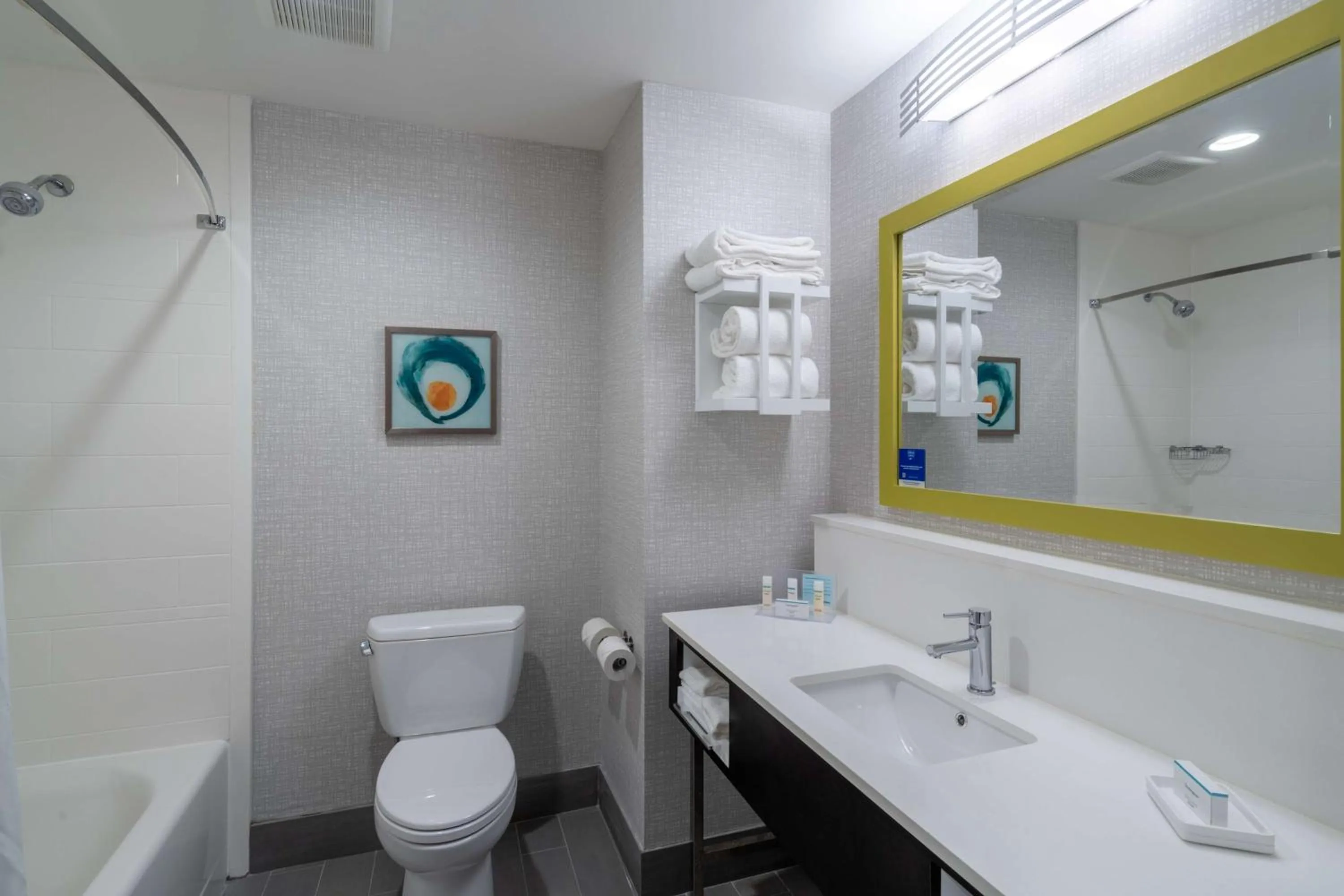 Bathroom in Hampton Inn By Hilton Hardeeville, SC