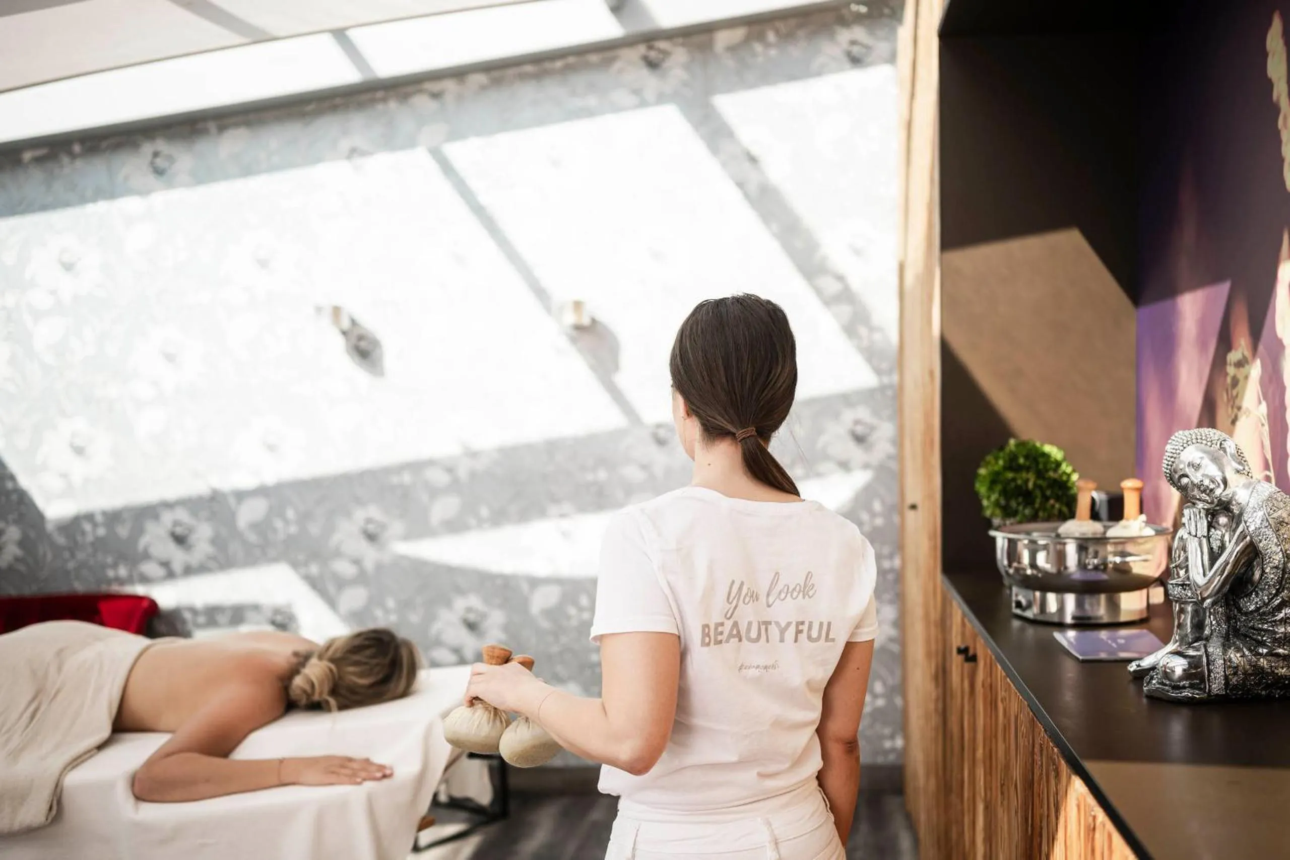 Spa and wellness centre/facilities in eva,VILLAGE