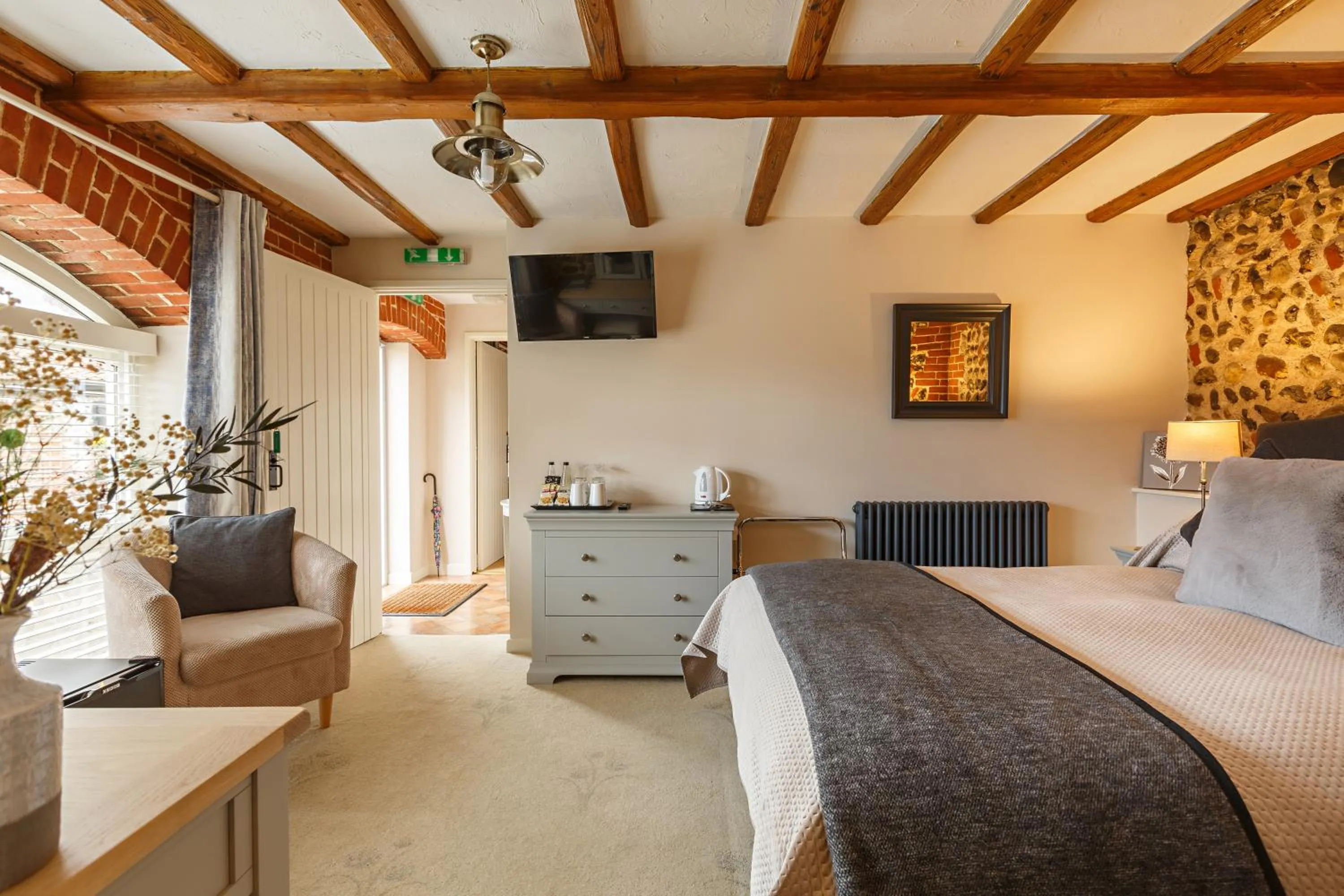 Bedroom, Bed in The Barns