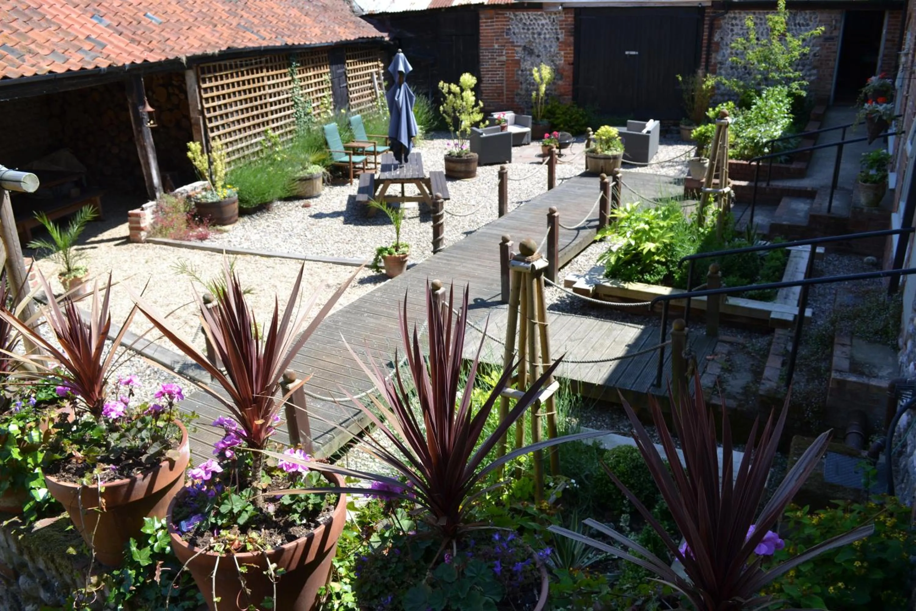 Decorative detail in The Barns