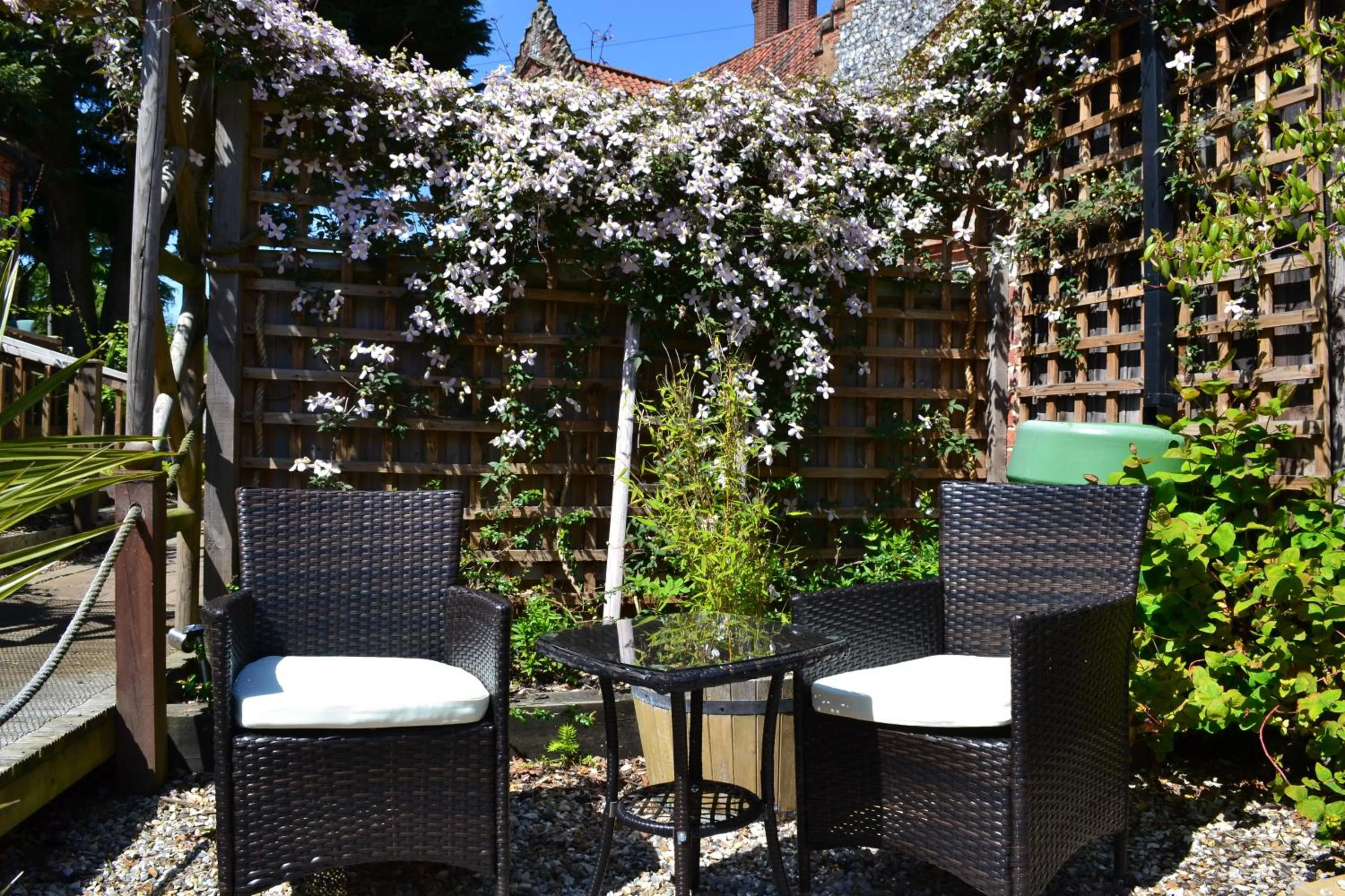 Seating area in The Barns