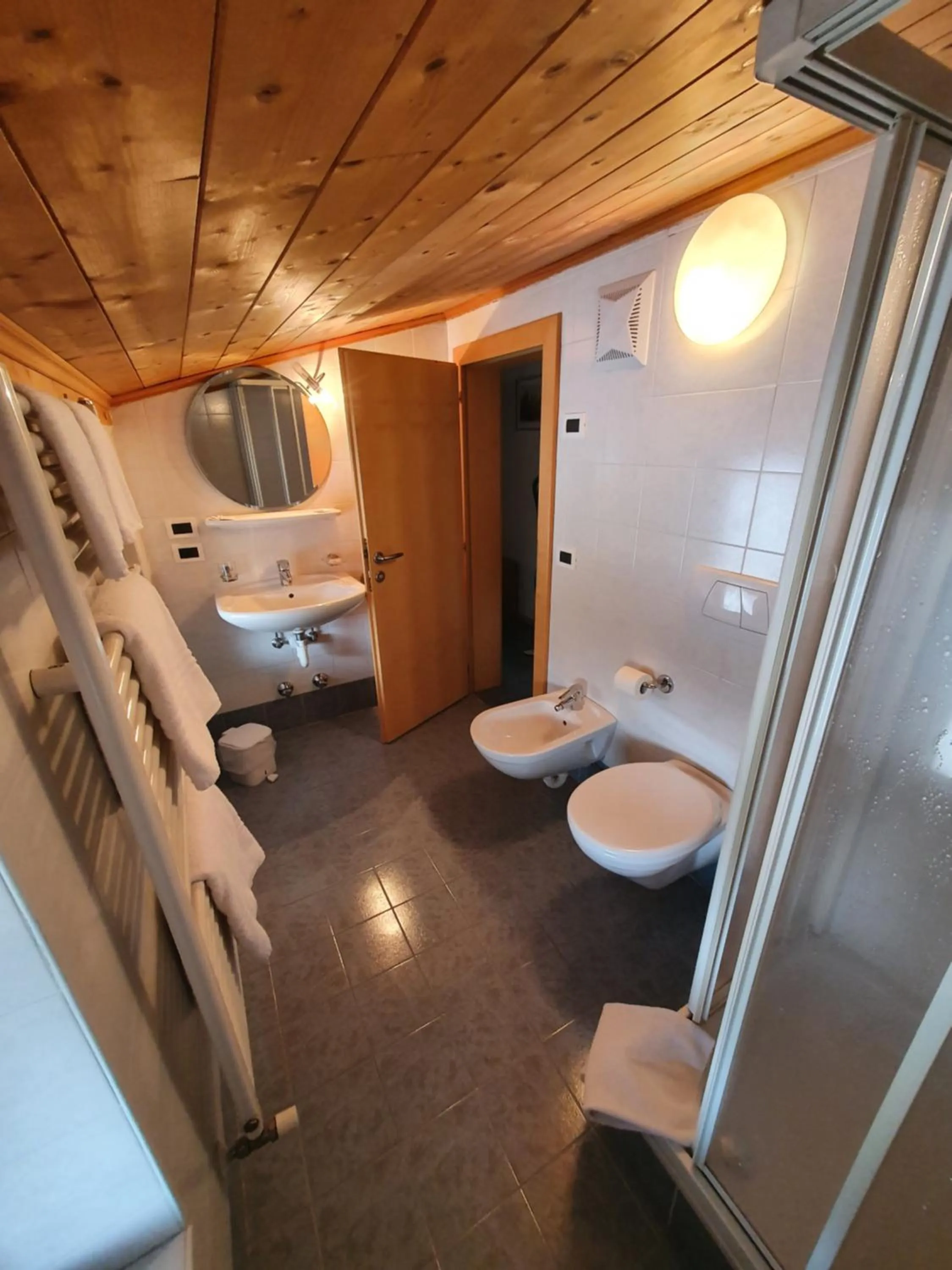 Bathroom in ALBERGO BAR RISTORANTE DOLOMIA