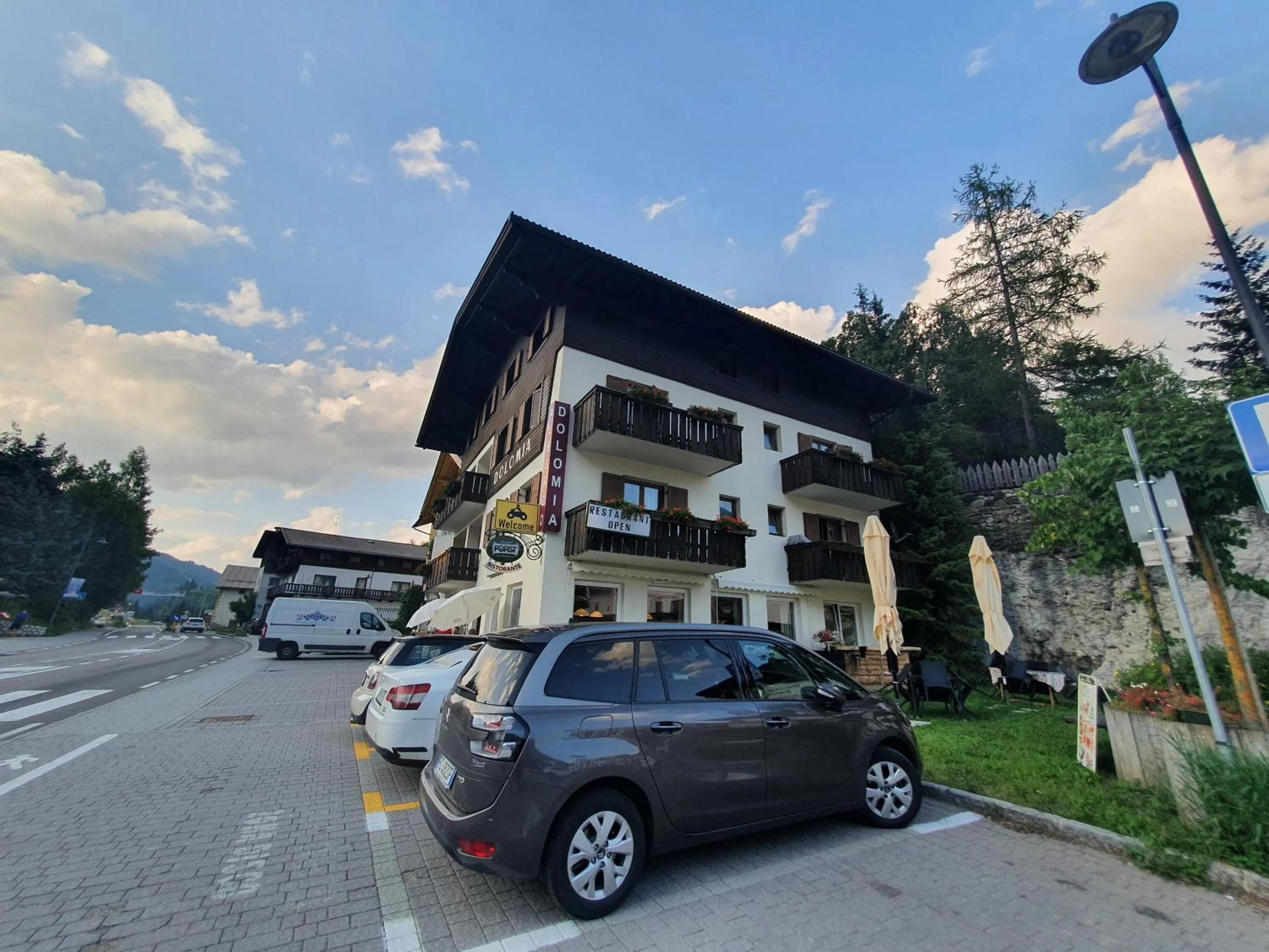 Property building in ALBERGO BAR RISTORANTE DOLOMIA