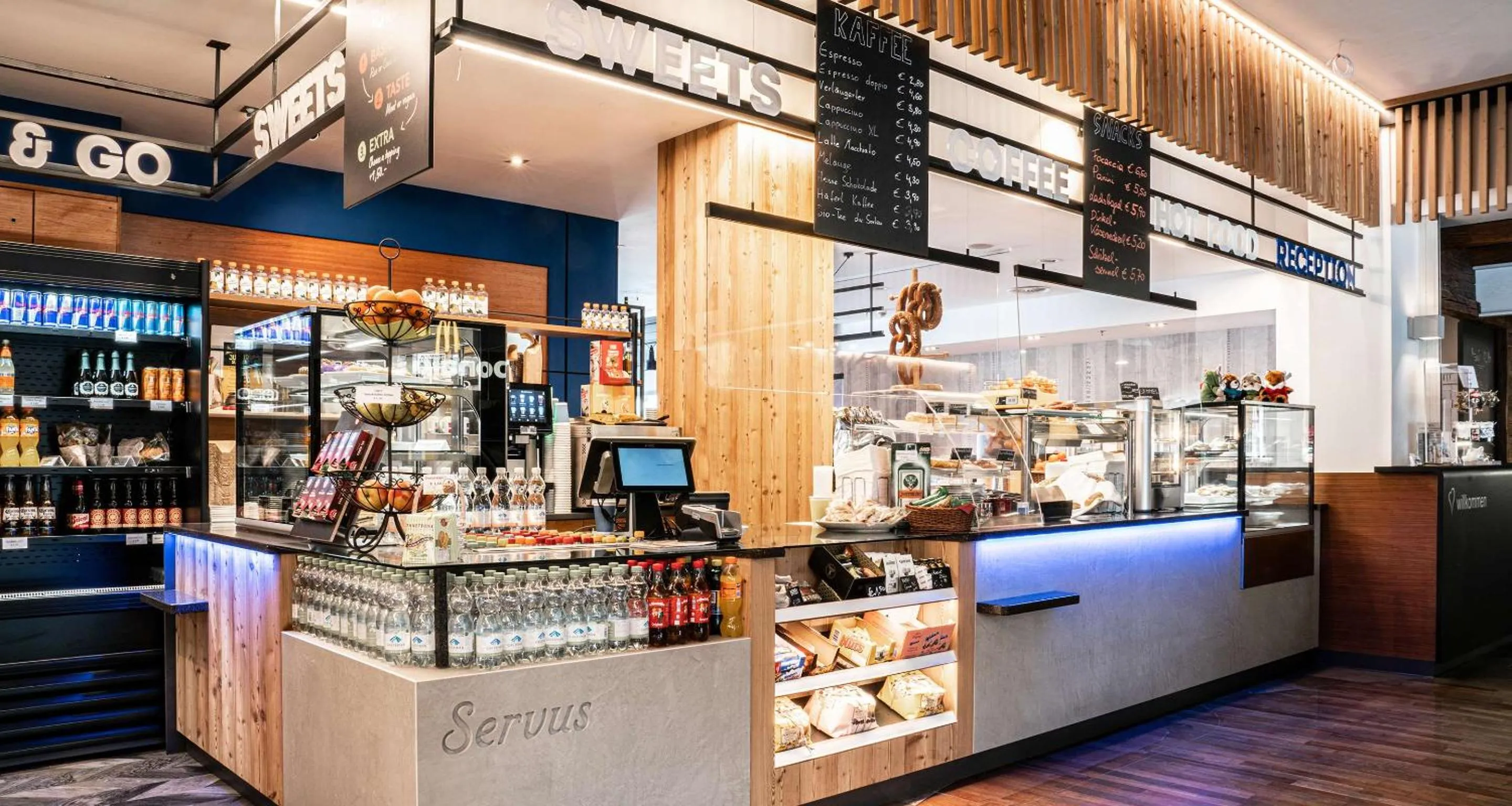 Lobby or reception in Best Western Hotel am Walserberg