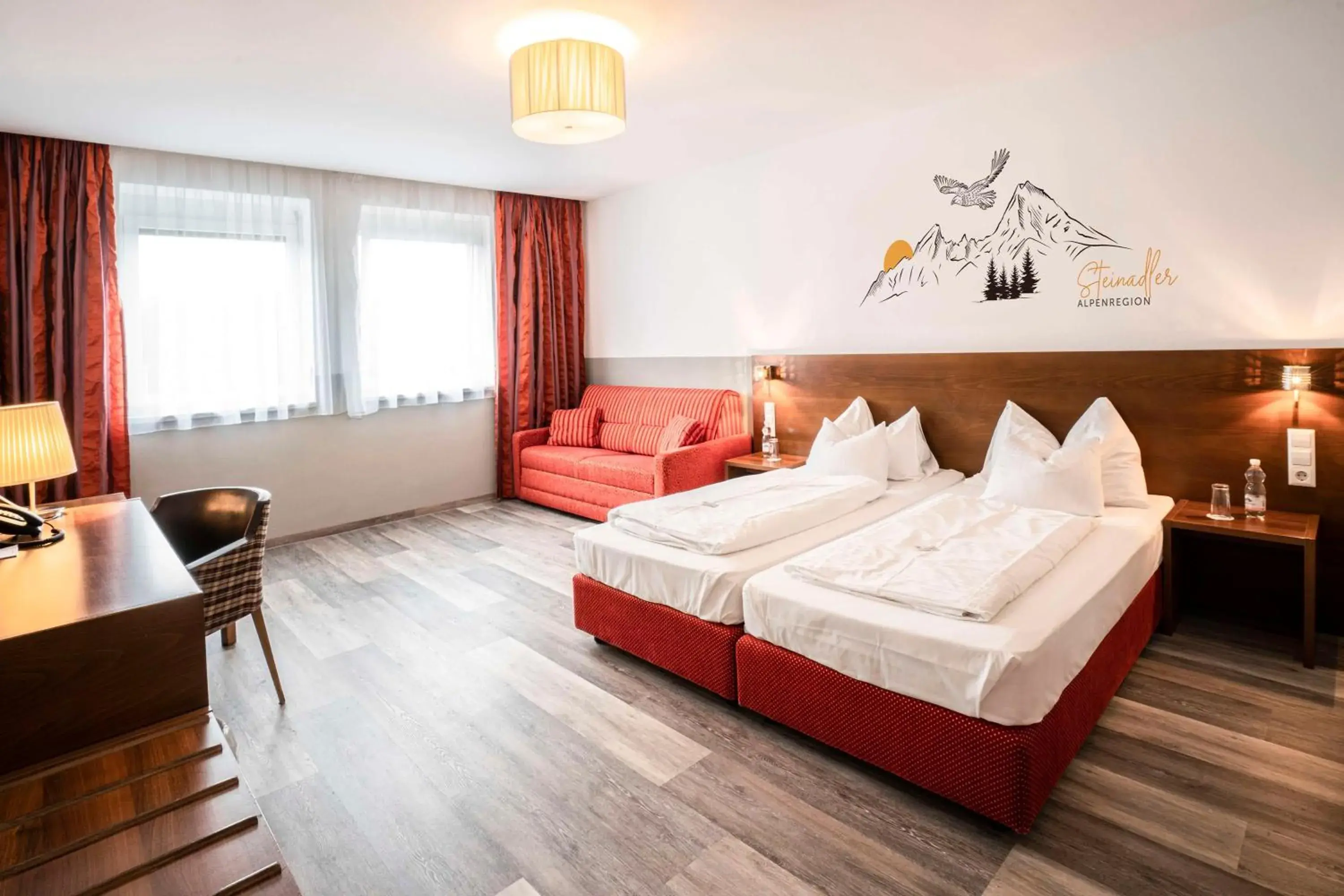 Standard Twin Room in Best Western Hotel am Walserberg Standard Twin Room in Best Western Hotel am Walserberg