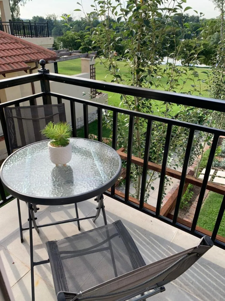 Balcony/Terrace in Pont de Val - La Rivière Apartments