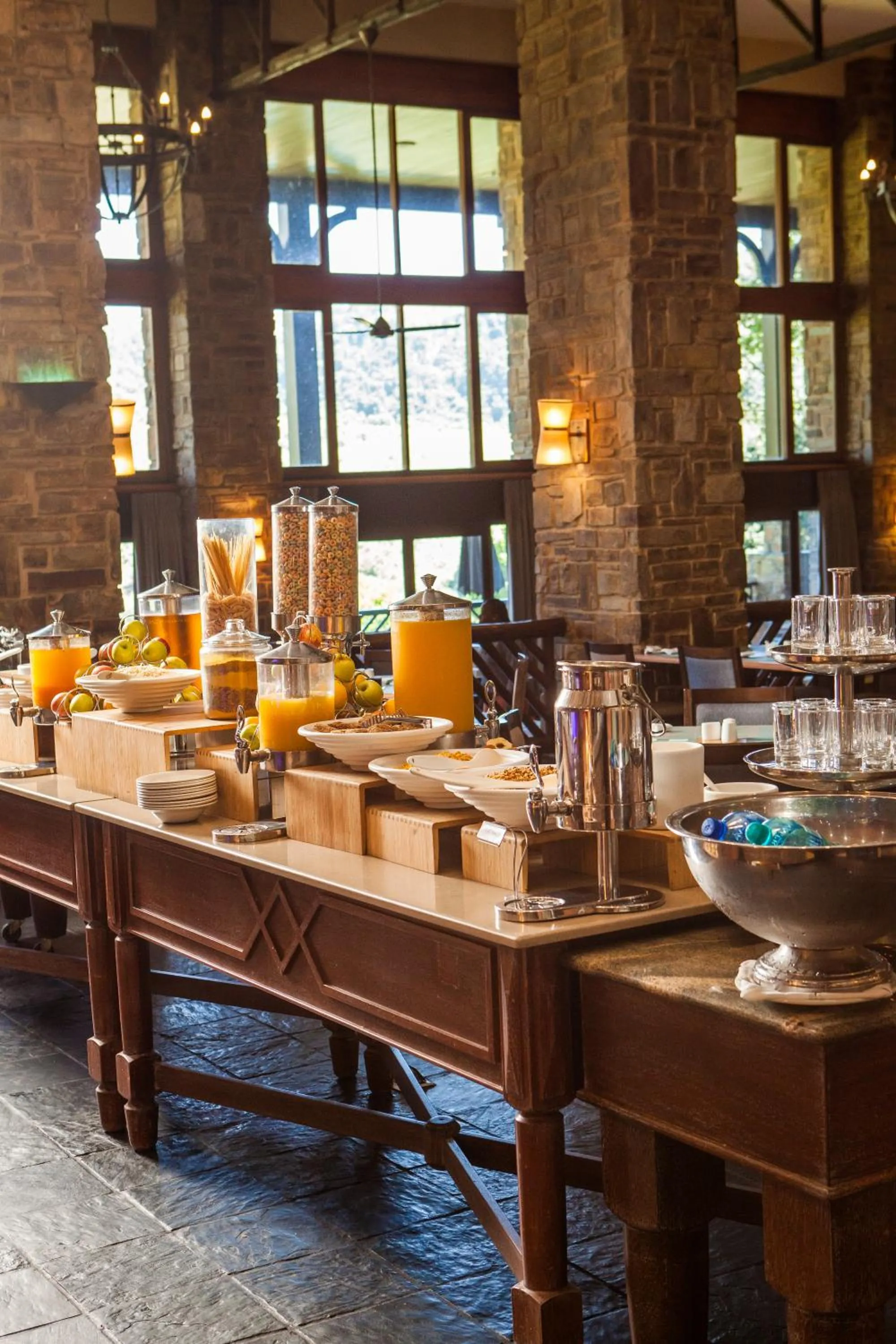 Breakfast in Drakensberg Sun Resort