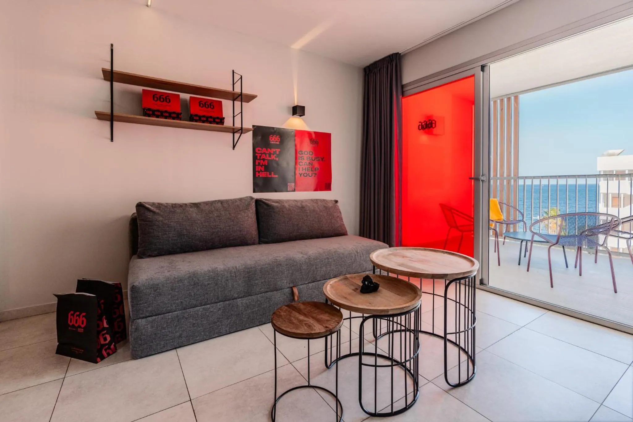 Living room in Ryans Ibiza Apartments - Only Adults