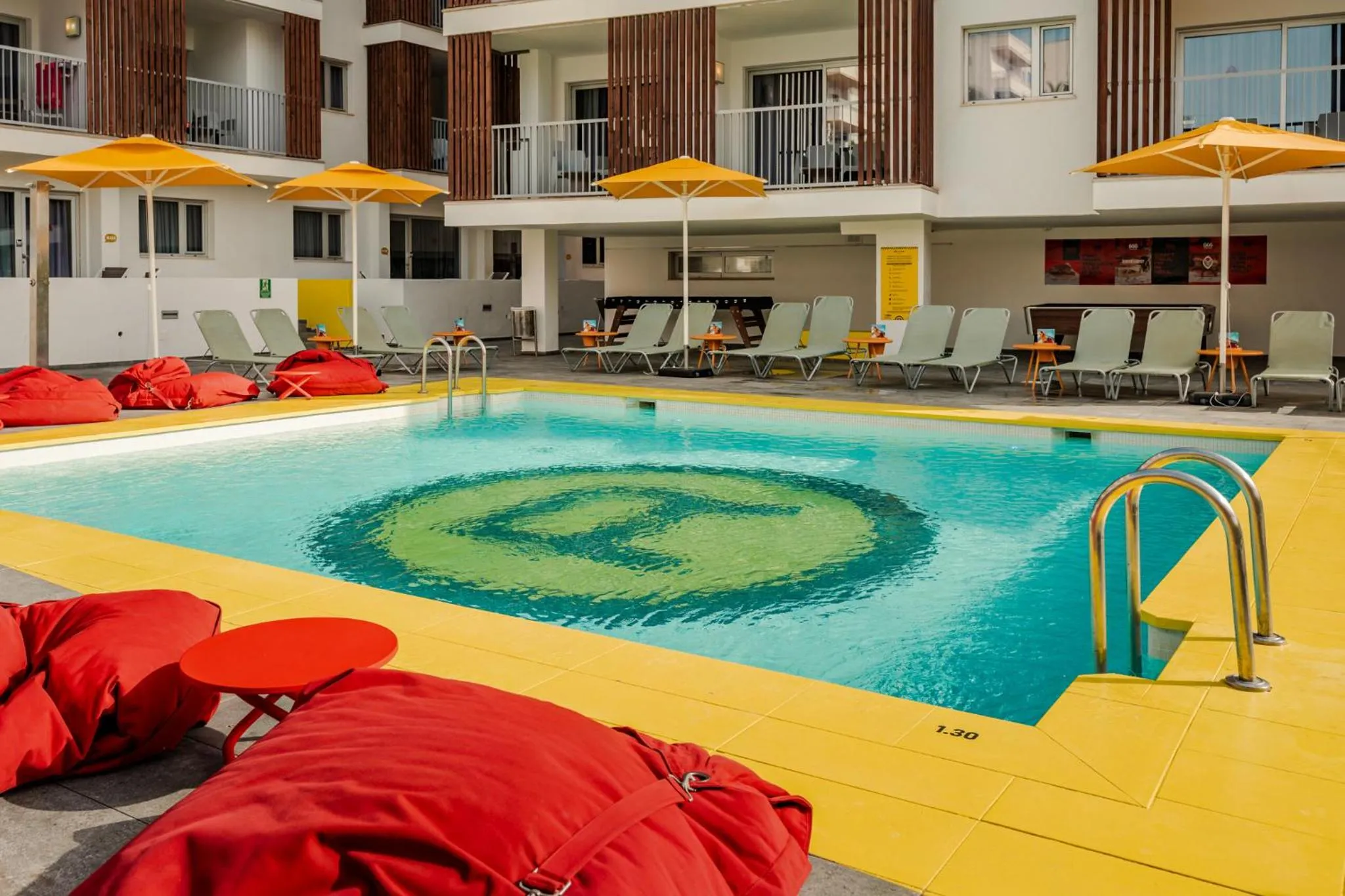 Pool view in Ryans Ibiza Apartments - Only Adults