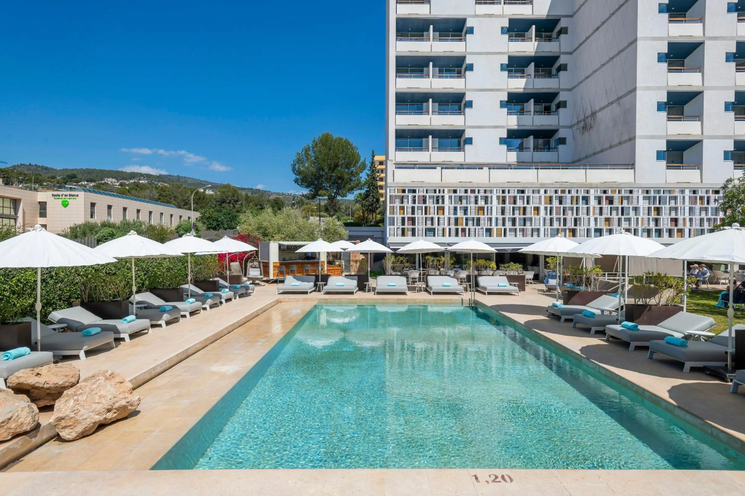 Swimming pool in Leonardo Boutique Hotel Mallorca Port Portals - Adults only
