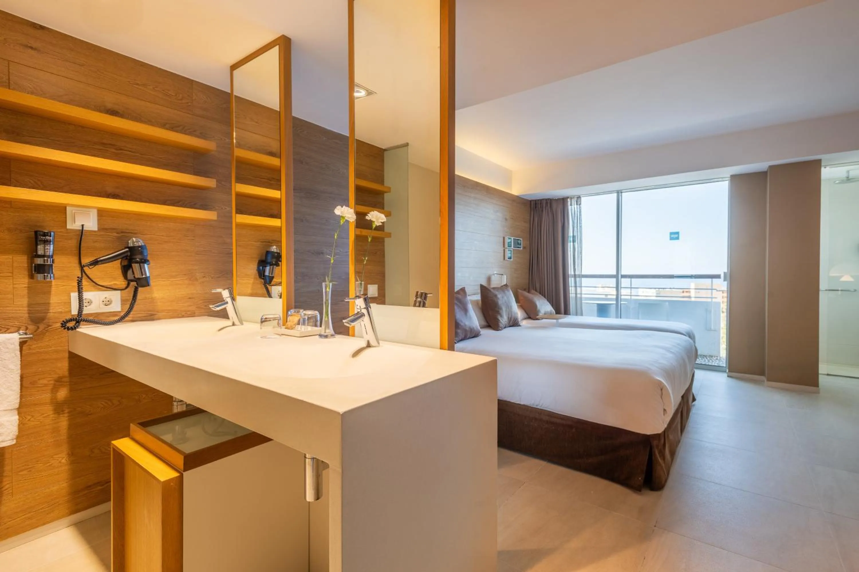 Photo of the whole room, Bed in Leonardo Boutique Hotel Mallorca Port Portals - Adults only